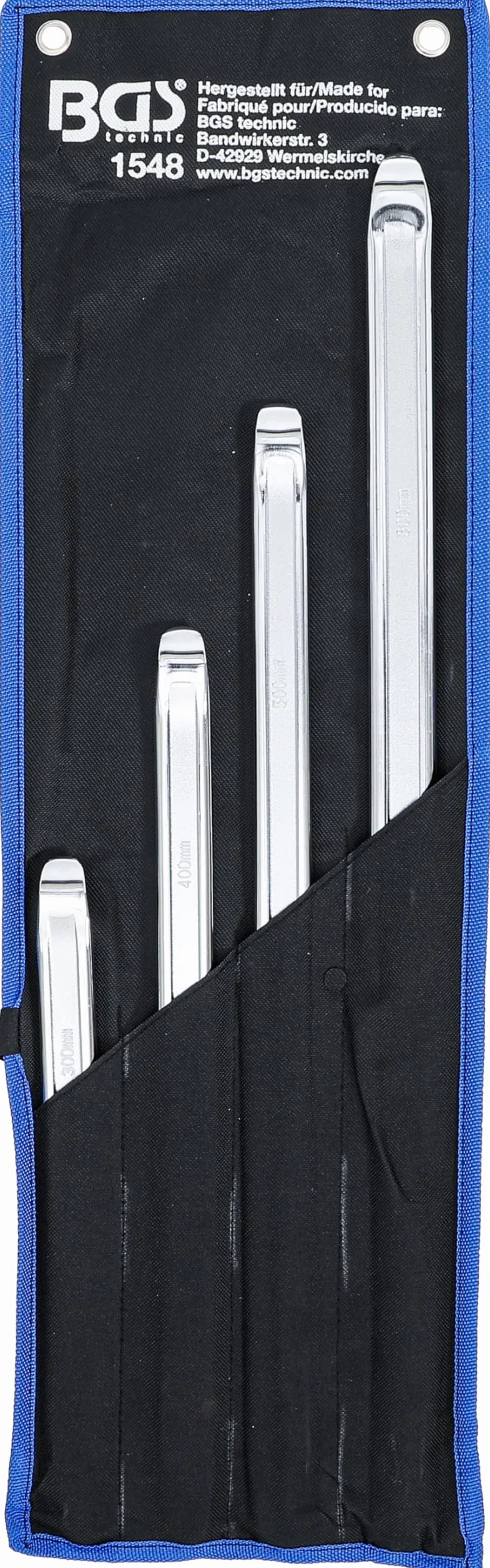 BGS 1548 Serie di leve per gommisti 4 pz. 300-600 mm