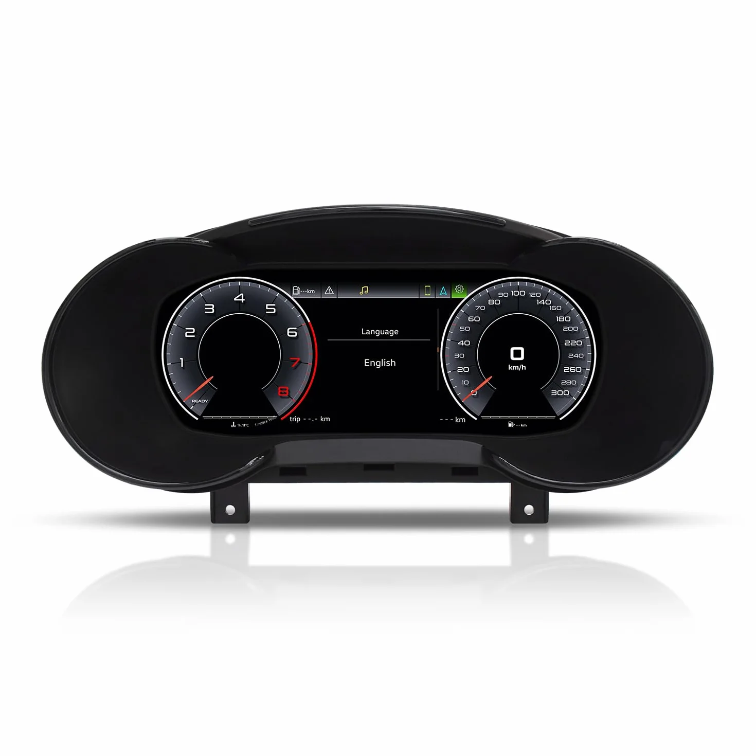 VIBEX Tachimetro Digitale 10,25 per Audi A3, S3, RS3 8V 2013-2019 |Virtual Cockpit LCD Full HD | Apple CarPlay Android Auto Wireless | Navigazione GPS | Plug & Play | Comandi al Volante |