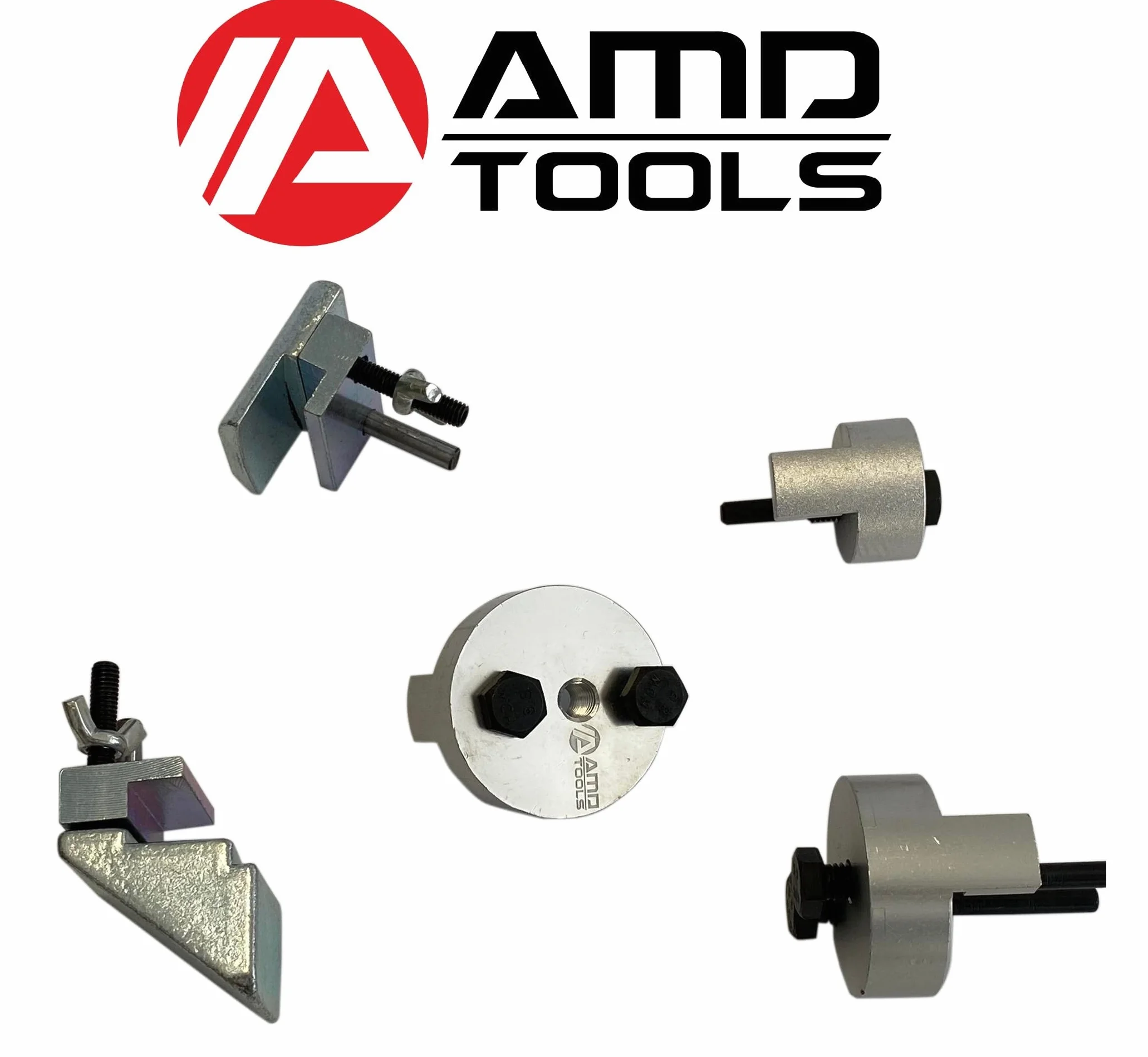 AMD TOOLS Set di attrezzi per cinghia trapezoidale estensibile, per VW per Opel per BMW, Renault per Volvo per Fiat