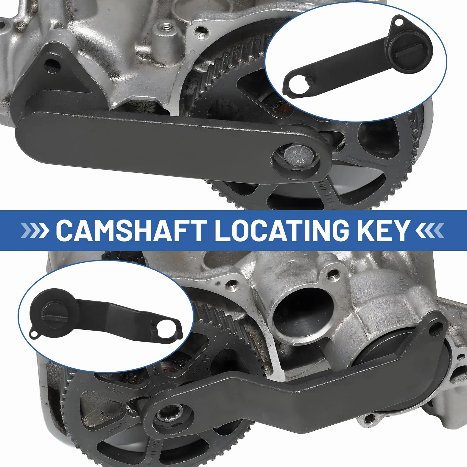 lalago 6pcs Strumento per Regolazione del Motore, Motori Cinghia Dentata per Alberi a Camme, Attrezzo Messa in Fase Compatibile con VW/A3, per VAG EA211 Serie 1.2L 1.4L 1.4T 1.5T 1.6L FSI TSI TFSI