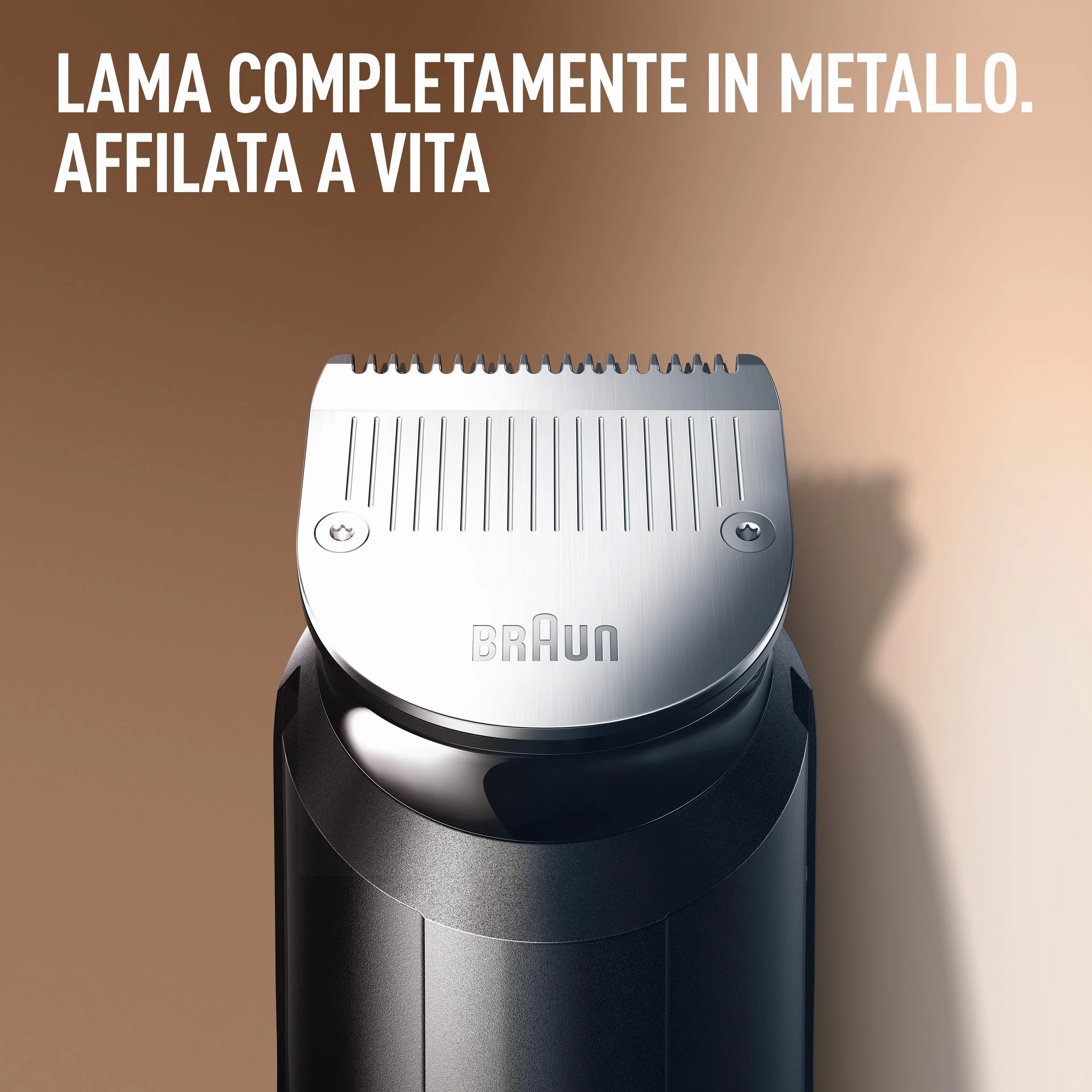 King C. Gillette Rasoio Elettrico Barba Pro, Regolabarba Uomo, 40 Impostazioni di Lunghezza, Lame Affilate, Pettini Regolatori, Testine Lavabili