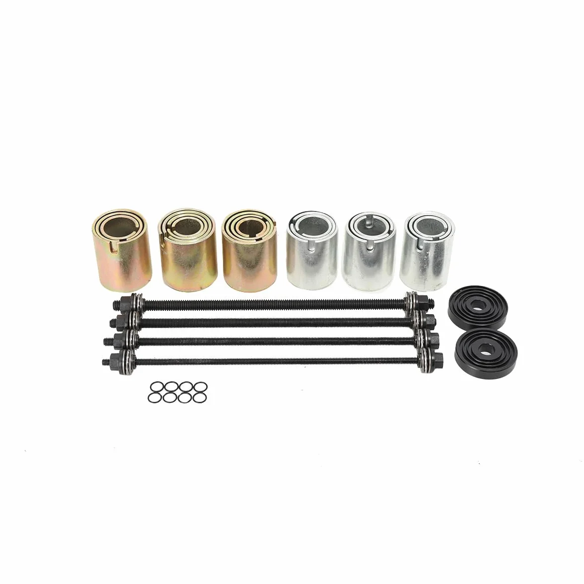Estrattore Silent Block Auto Kit 26 Manicotti Acciaio Zincato Gomma Sostituibile Alwo SA40 SA40-E