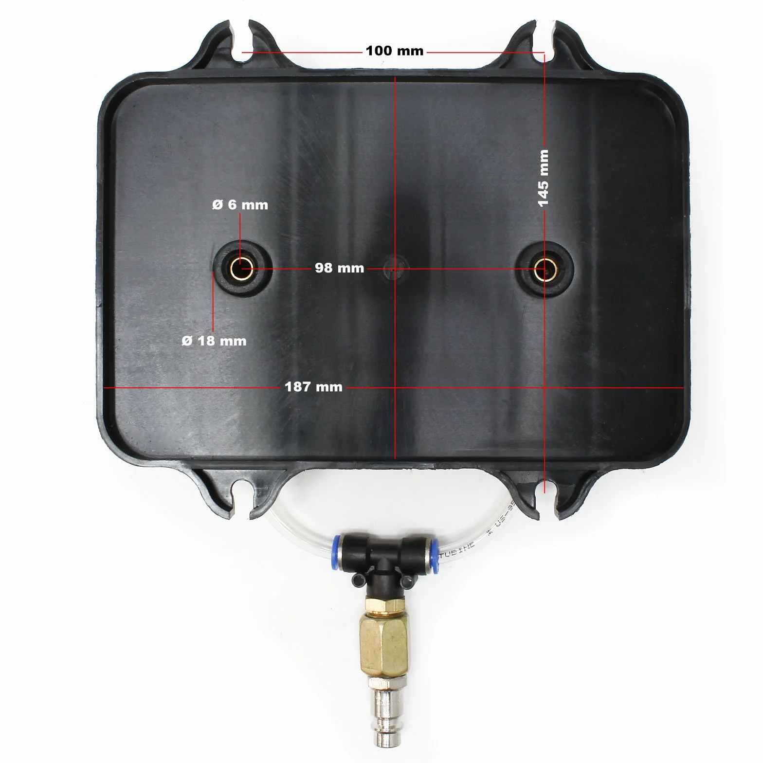 XPOtool Dispositivo pneumatico per spurgo freno ad aria compressa 3bar serbatoio 5 litri