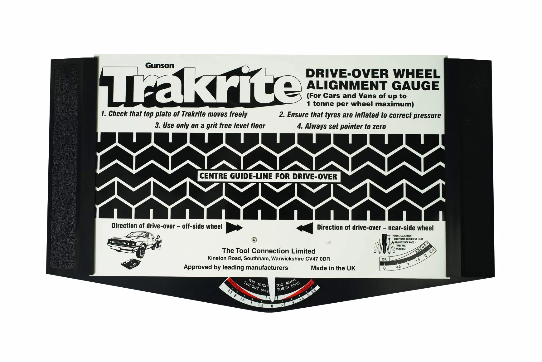 Gunson G4008 Trakrite Wheel Alignment Gauge