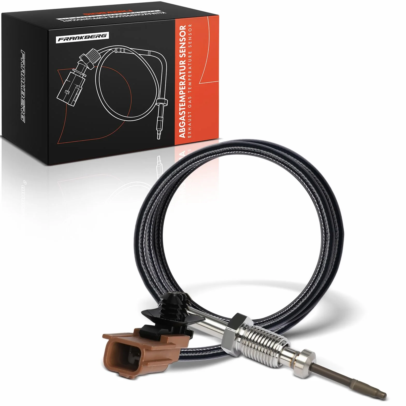 Frankberg Czujnik temperatury spalin Kompatybilny z Nissan Qashqai II J11 Juke F15 Pulsar C13 Note E12 1495600Q1N 226407817R