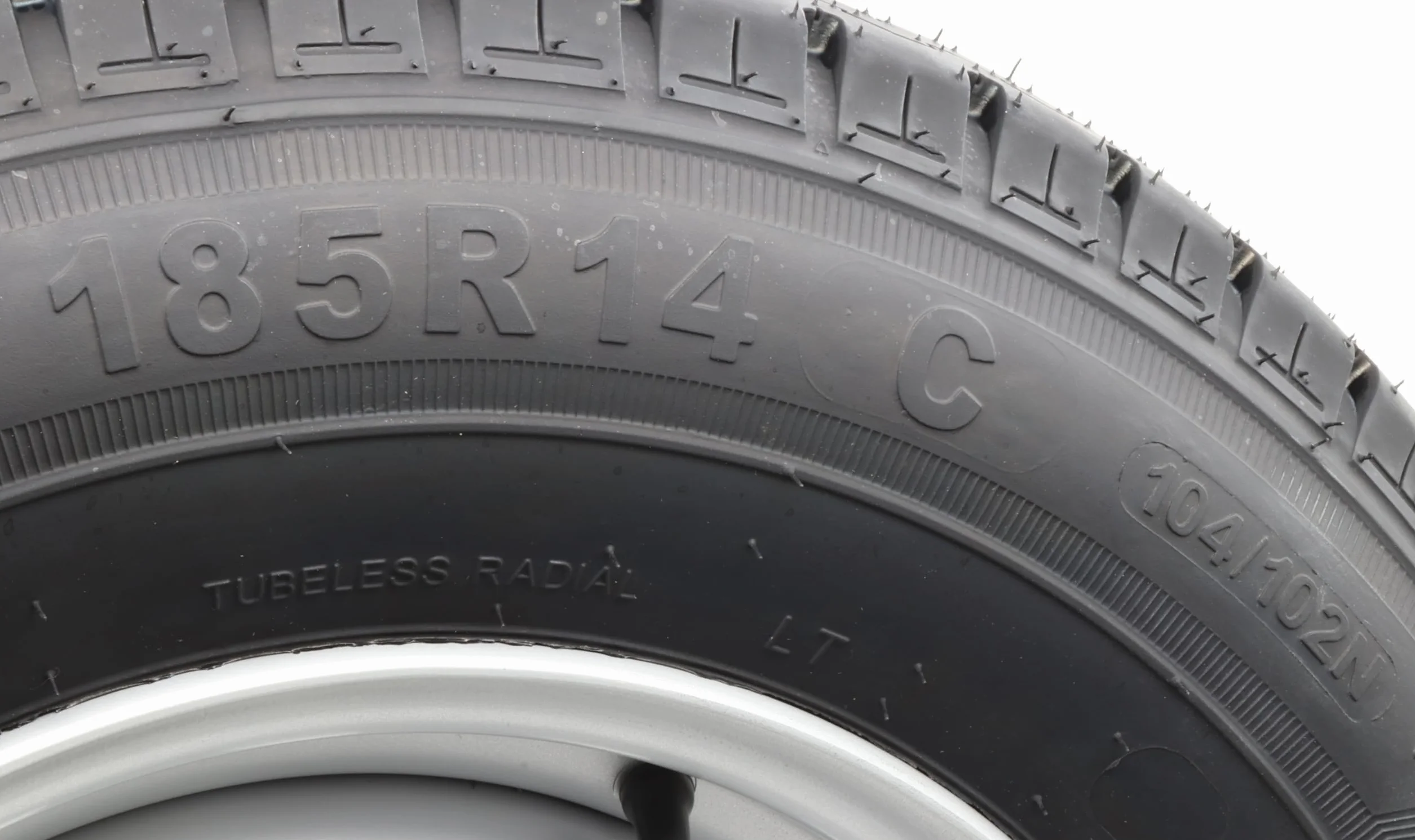 Ruota completa 185R14C 112 x 5, 900 kg, ruote da 14", 185/14 R 14 C, per rimorchio (2 pezzi)