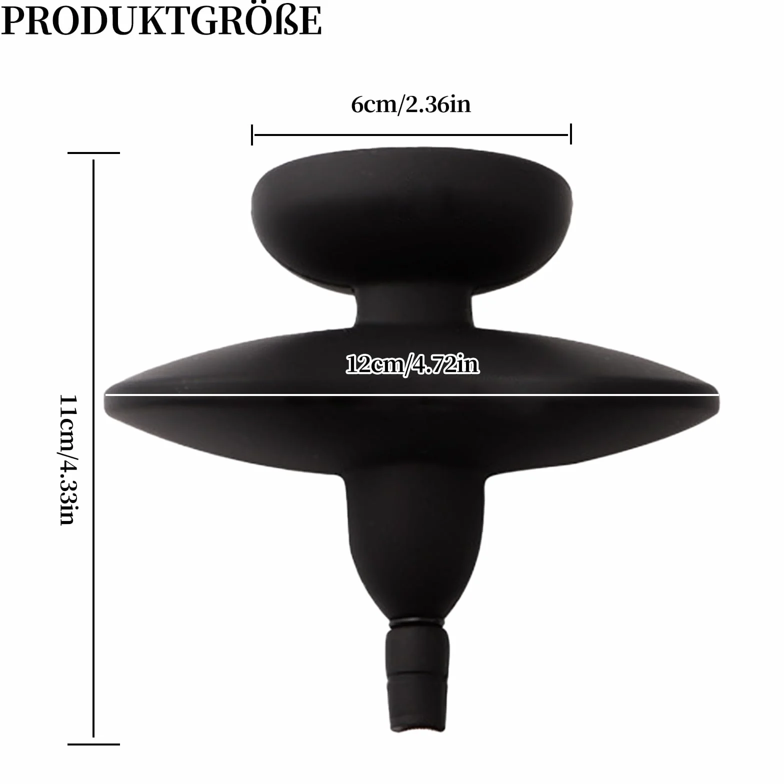 Bavaglio gonfiabile in silicone per BDSM fetish mouth gag ball