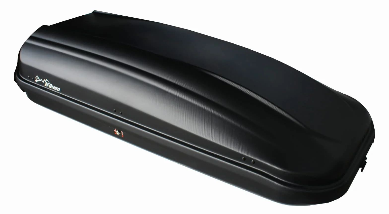 Box Tetto Auto 430L Nero - Portapacchi - Portasci Universale - 180x78x40 cm - Portata 50Kg - Baule Portabagagli Siluro Portatutto - Auto Tetto - Omologato - Apertura Laterale Compatibile con Barre