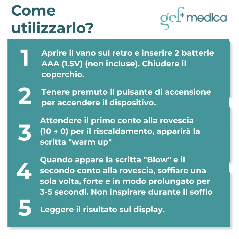 Etilometro Digitale AlcolCheck 3000, Test Rapido del Tasso Alcolemico, Display LCD, Allarme Sonoro, Facile da Usare, Risultato in Pochi Secondi, Compatto e Portatile (1)