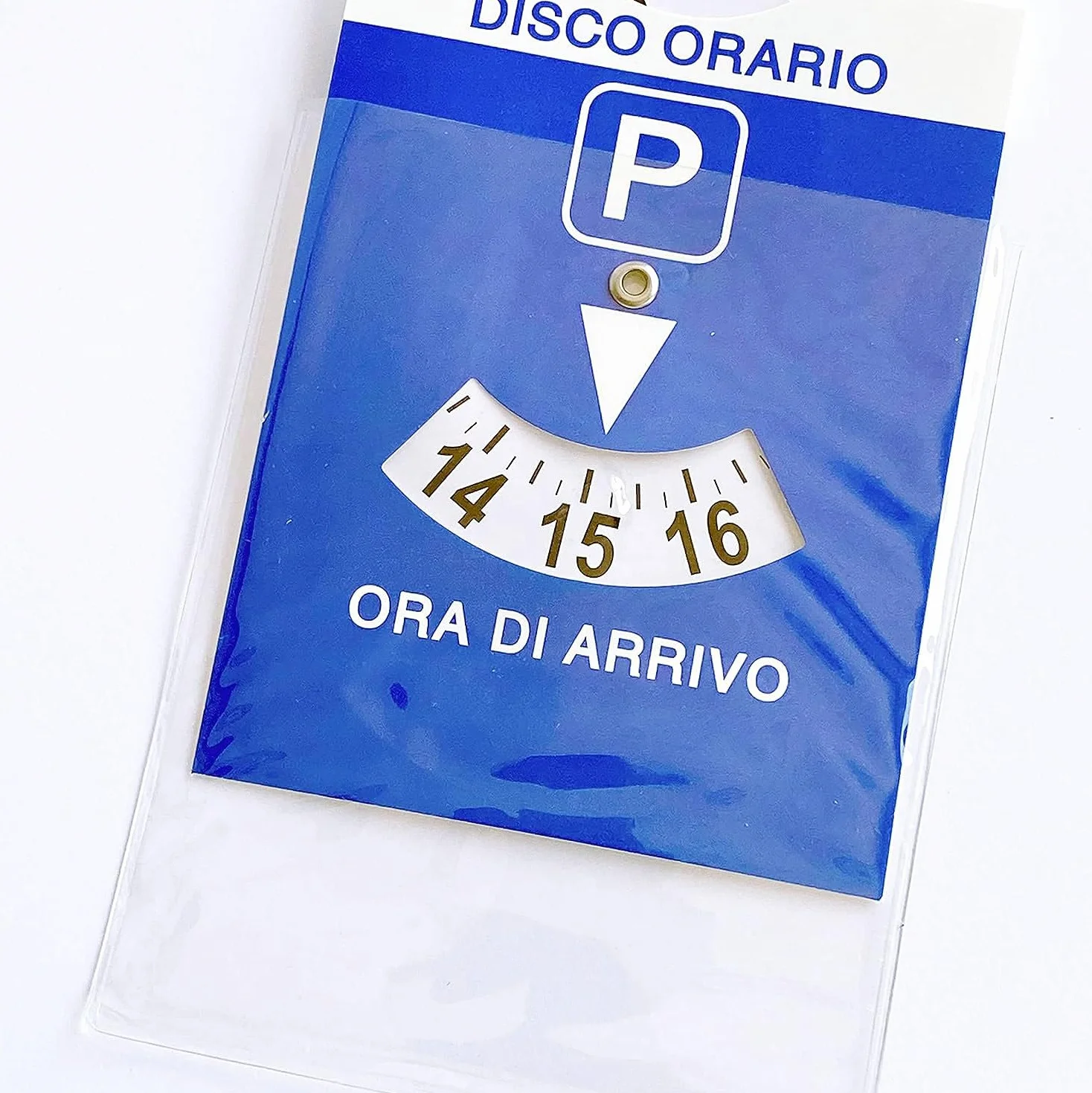 Disco Orario Parcheggio Europeo Unificato 8-20 14.8 x 11.5 cm