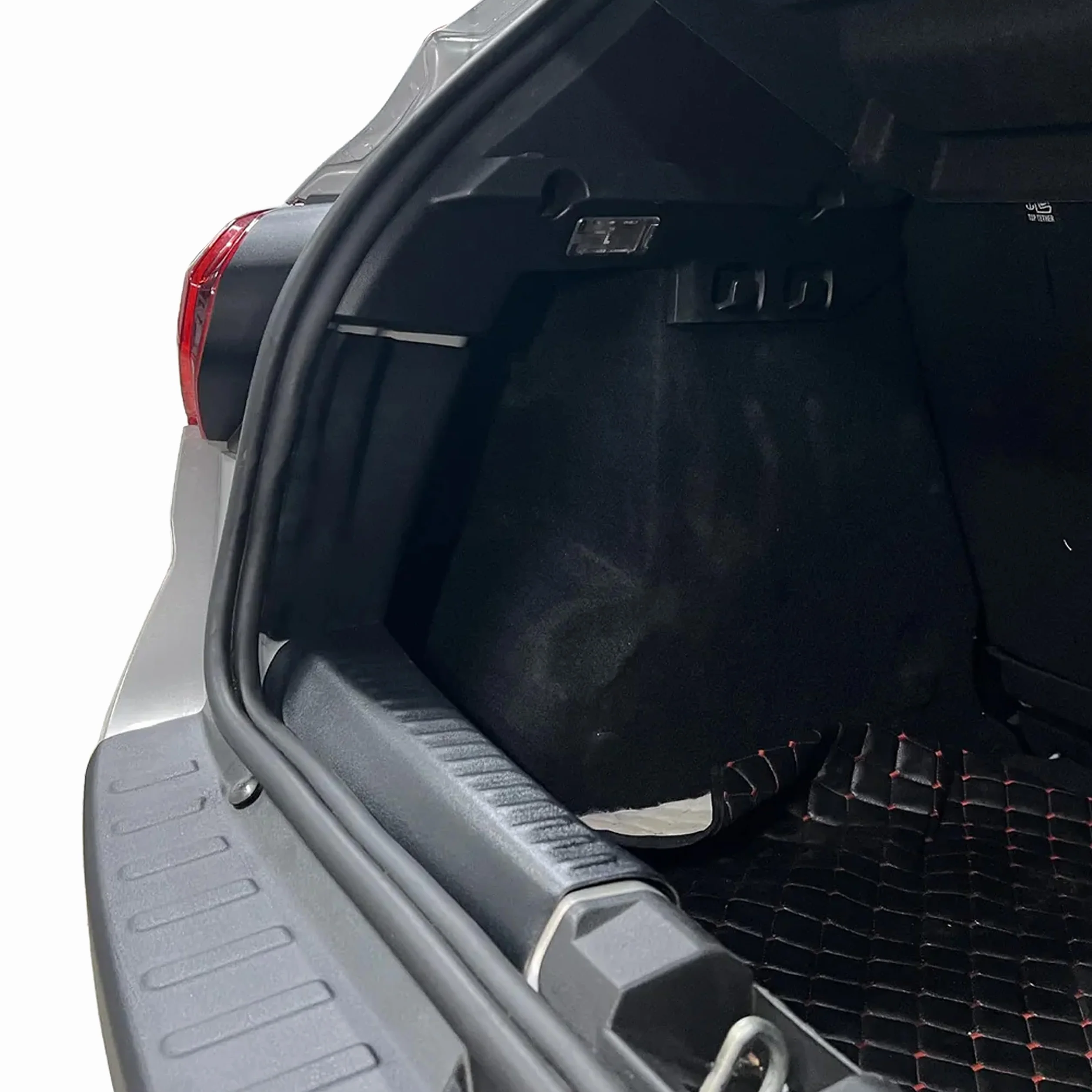 INLY 4 TLG protezione interna paraurti in plastica ABS compatibile con Sandero (dal 2021) Nero