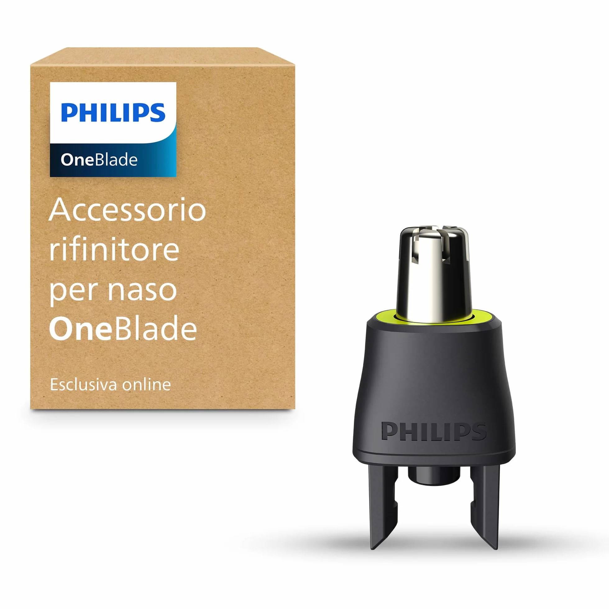 Philips OneBlade QI100/50 naso rifinitore accessorio originale compatibile