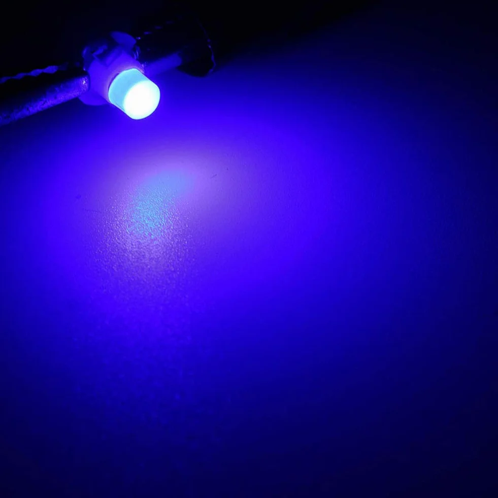 Luci LED T3 Neo Wedge blu per climatizzatore riscaldamento cruscotto