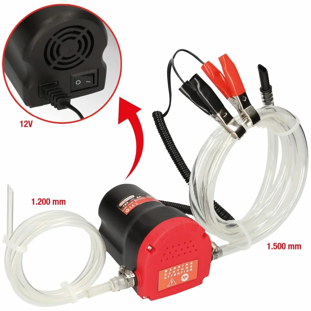 KS Tools 150.2800 Pompa elettrica di aspirazione e travaso