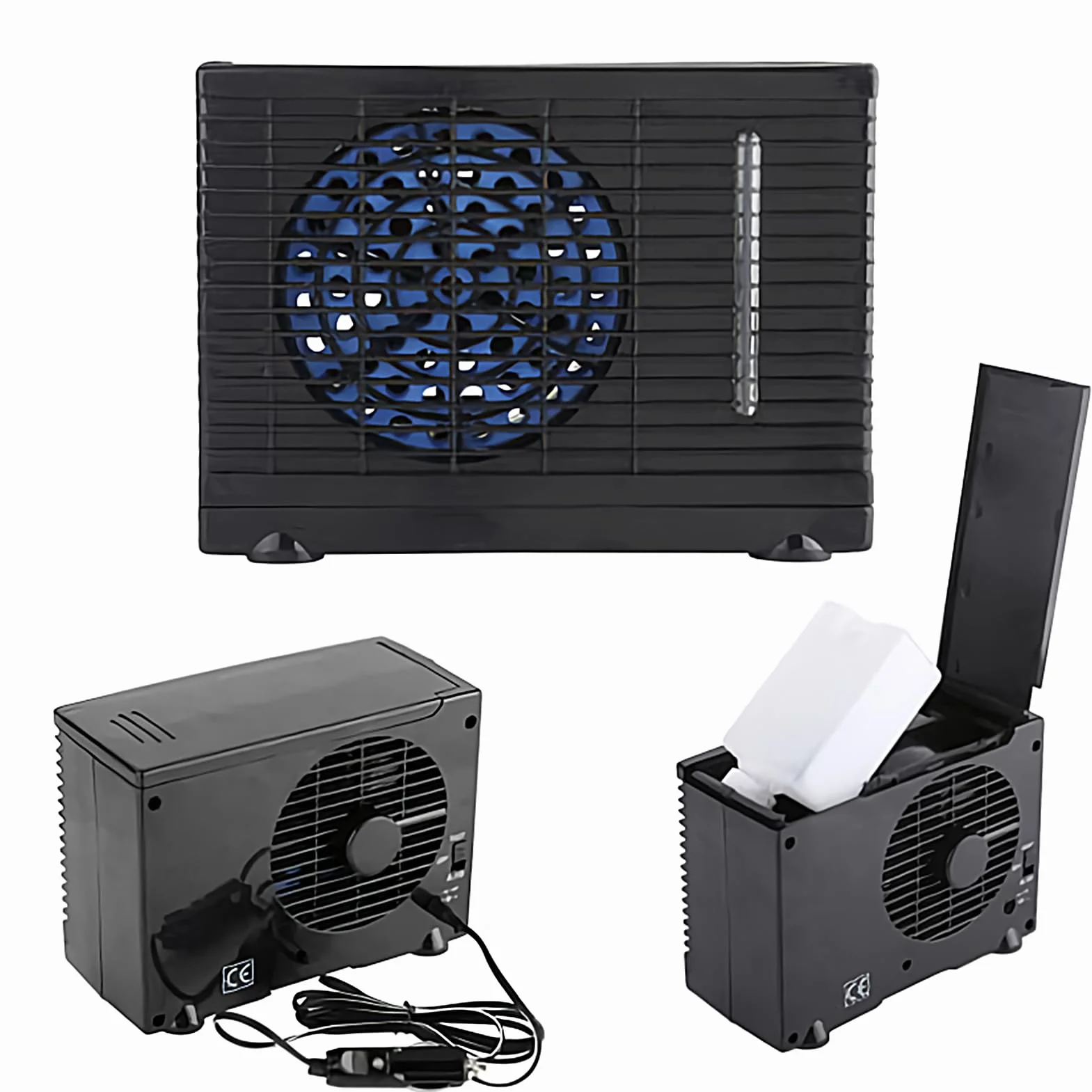 Climatizzatore Auto Portatile 12V Refrigeratore Evaporativo Acqua per Camion