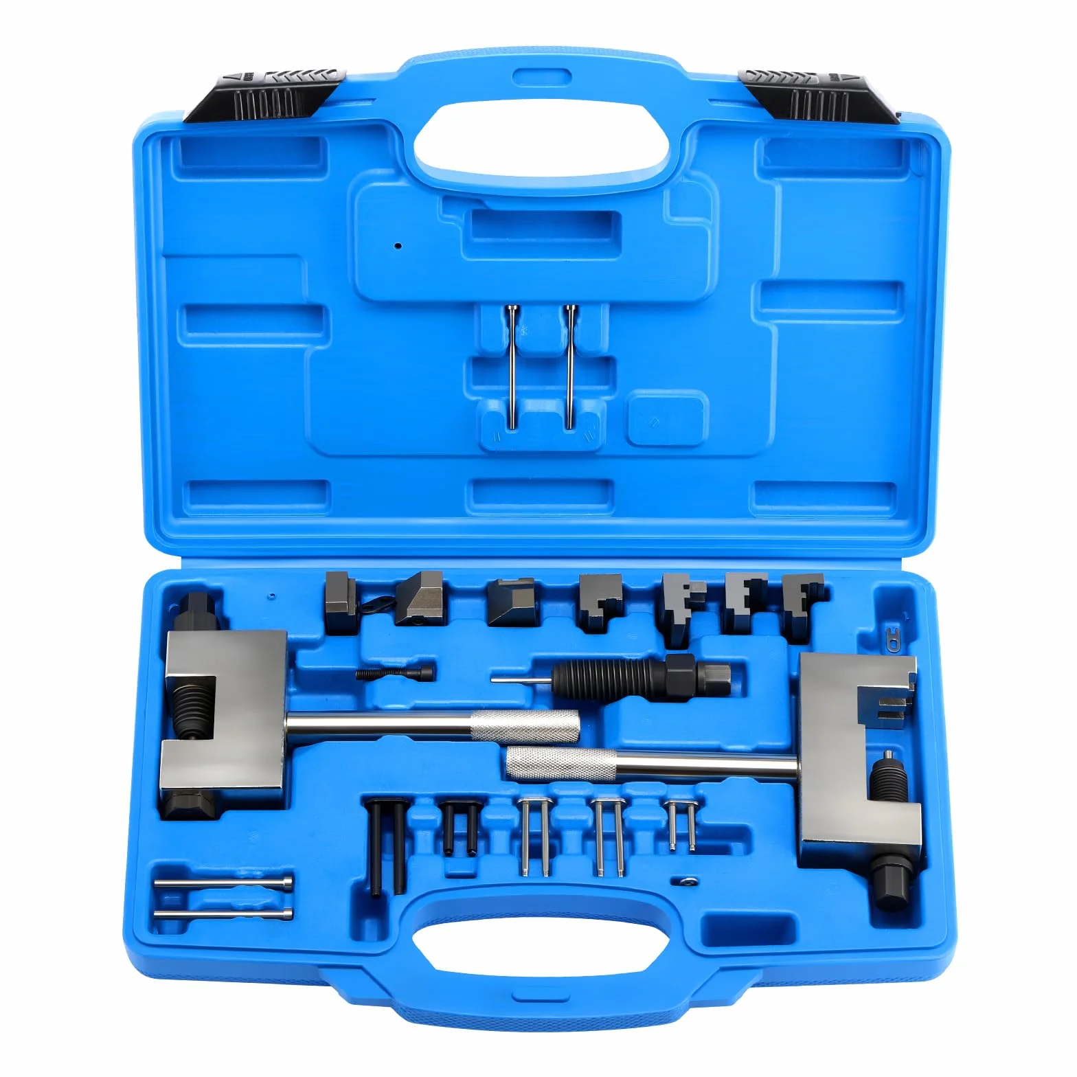 Kit di utensili per rivettatrici di catena di distribuzione, motore, rimozione, montaggio, set di utensili speciali per temporizzazione, set di rivettatrici per Mercedes Benz M271 M272 M273