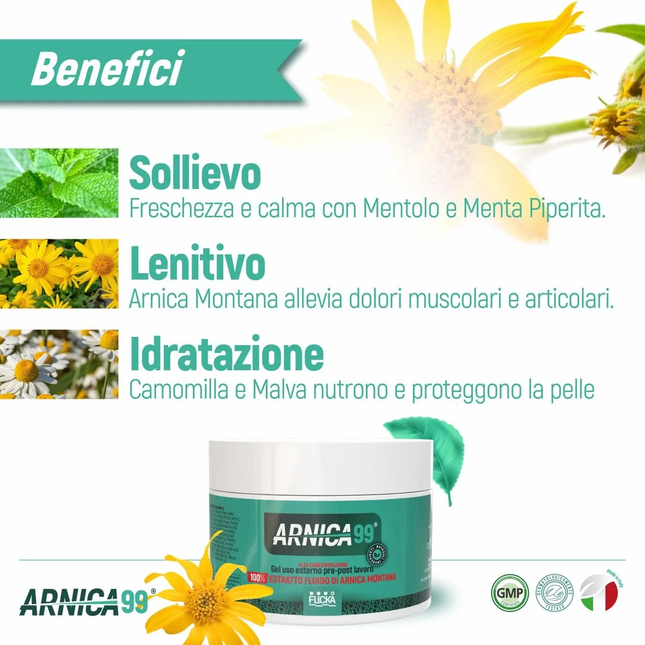 Arnica Per Cavalli Uso Umano crema riscaldante muscoli sportiva antinfiammatoria 500 ML