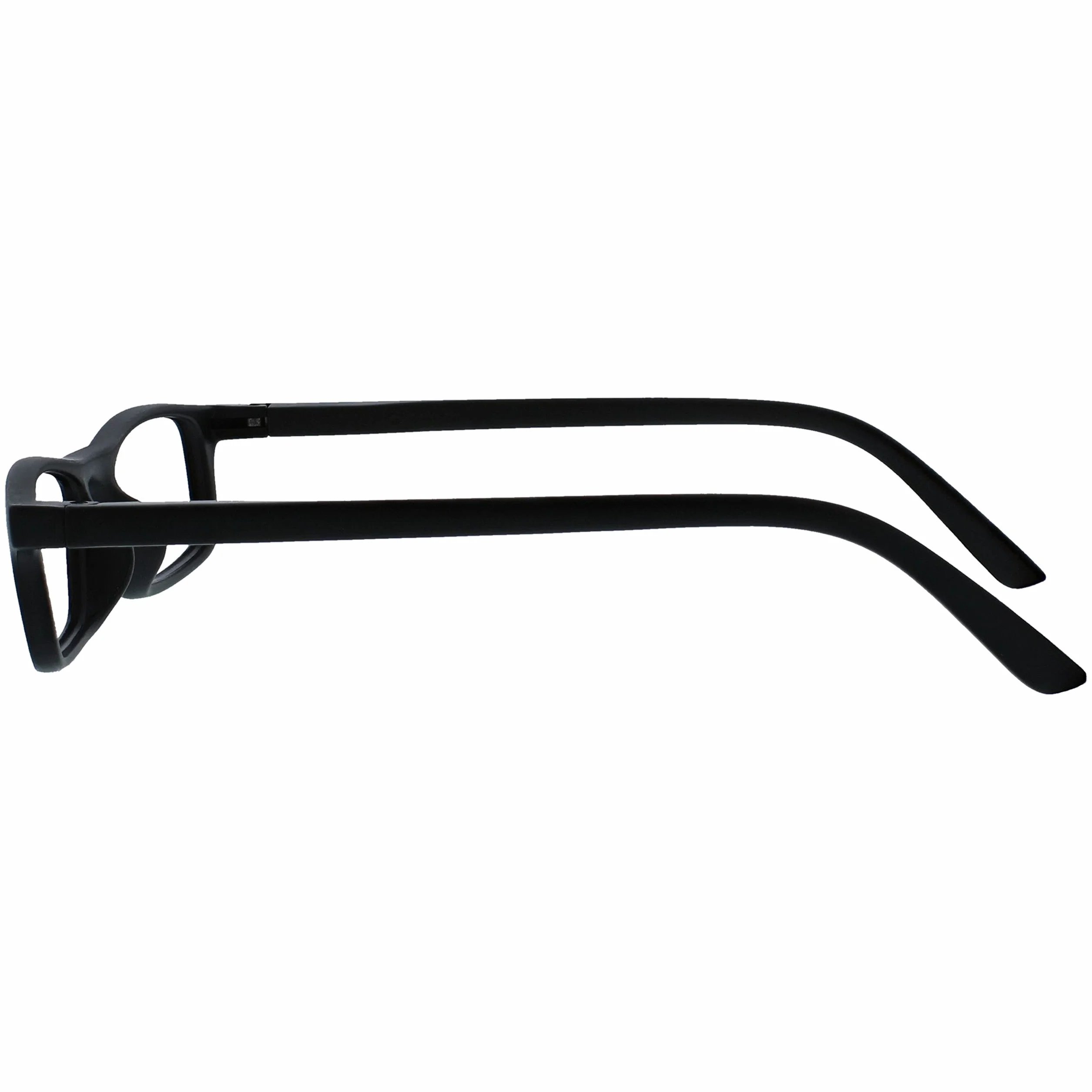 OPULIZE Nero Leggero Lettori Stile Designer Uomo Donna Cerniere Molla R17-1 +1,50-50 Gr