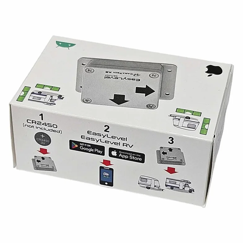 CaraTech EasyLevel Livella digitale con app per camper