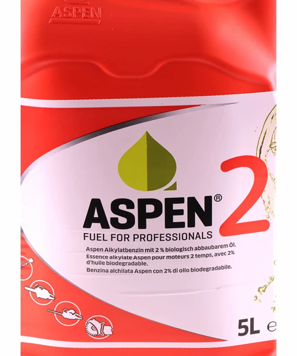 Aspen 2 Benzina Alchilata per Motori Raffreddati ad Aria con Miscela 2% Olio