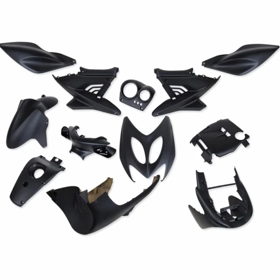 Carena 12 tlg, Styl ePro, Nitro, Aerox, Nero Opaco