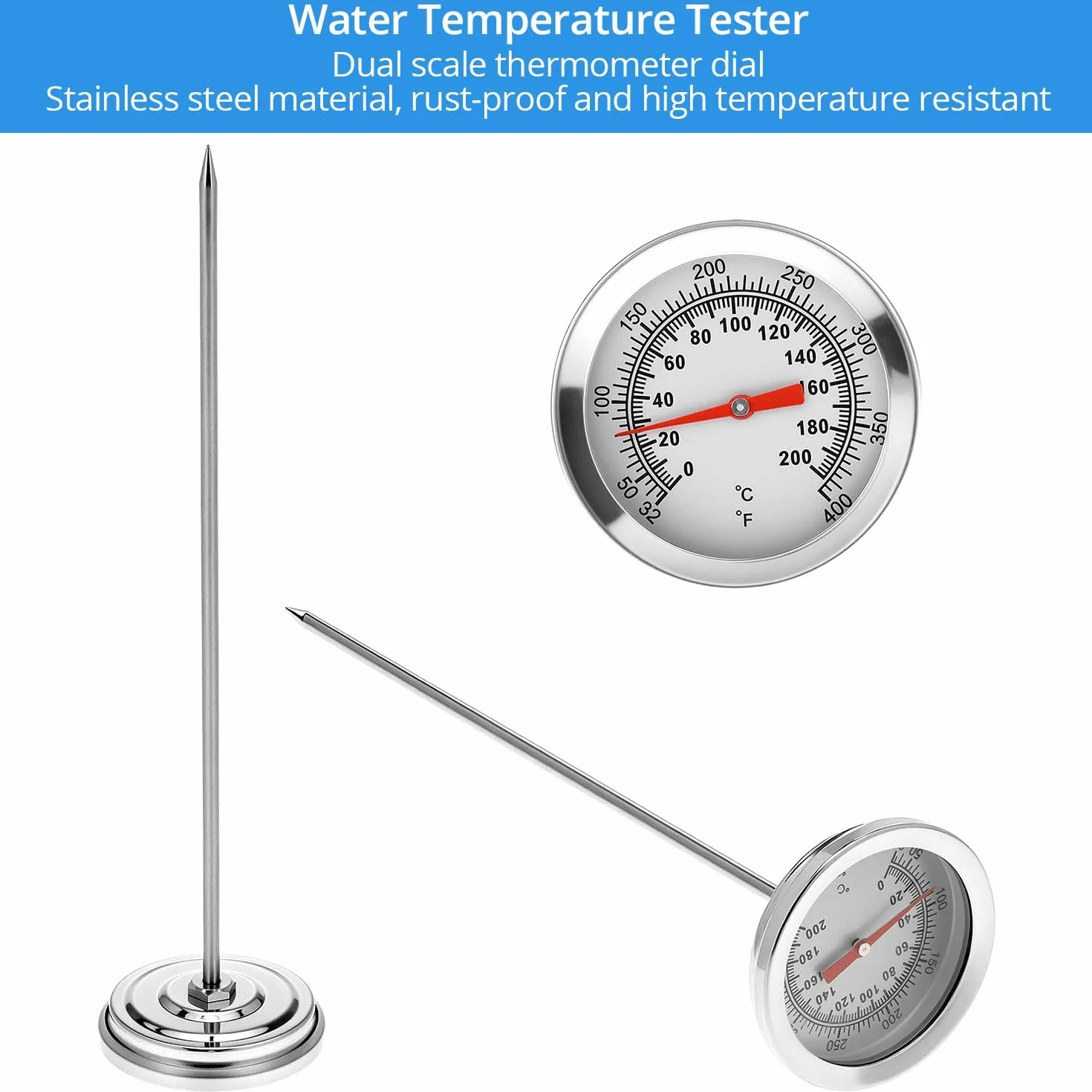 QWORK® Kit Tester Pressione Radiatore Rilevatore Perdite Pompa Sistema di Raffreddamento