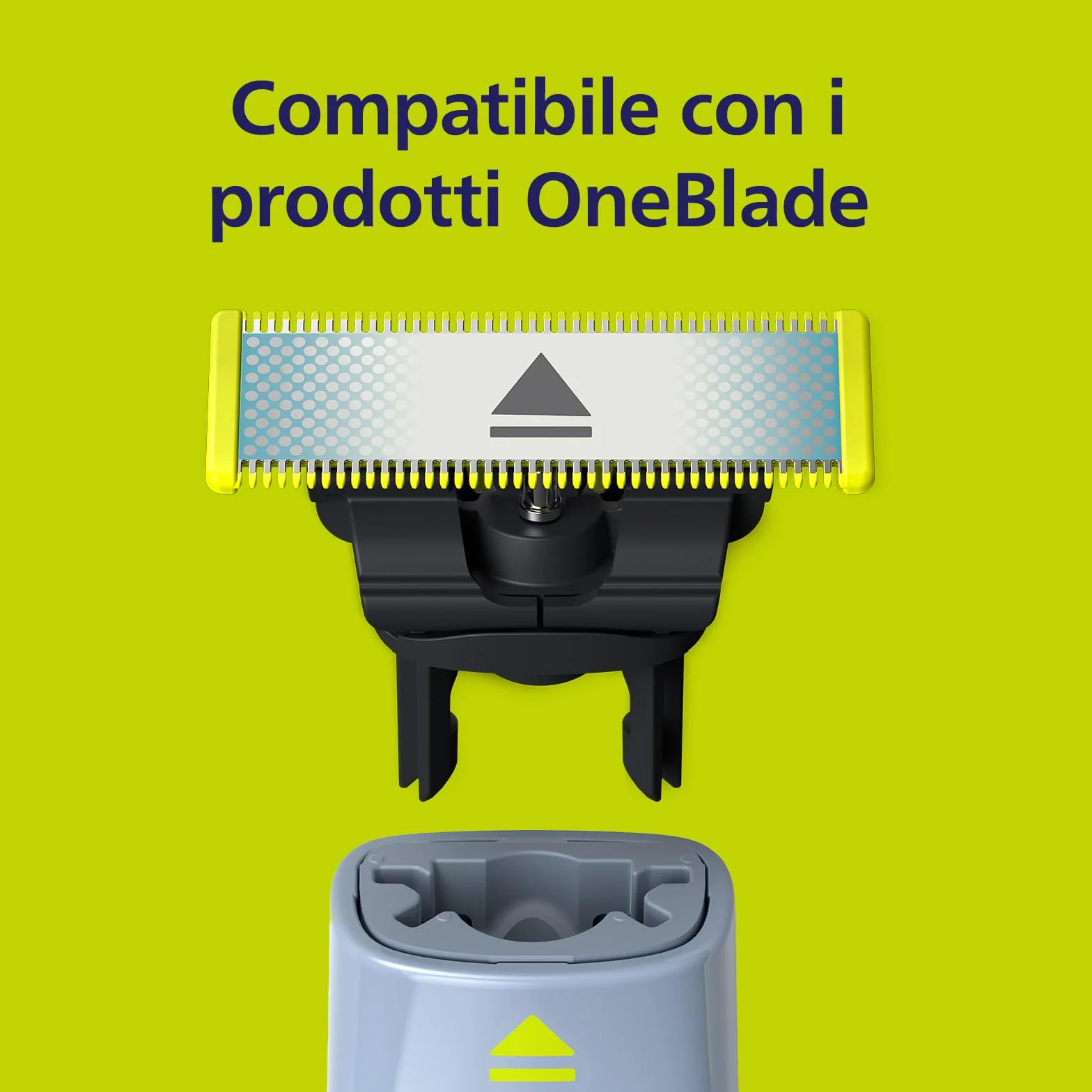 Philips OneBlade First Shave QP215/50 lama di ricambio delicata sulla pelle 1x