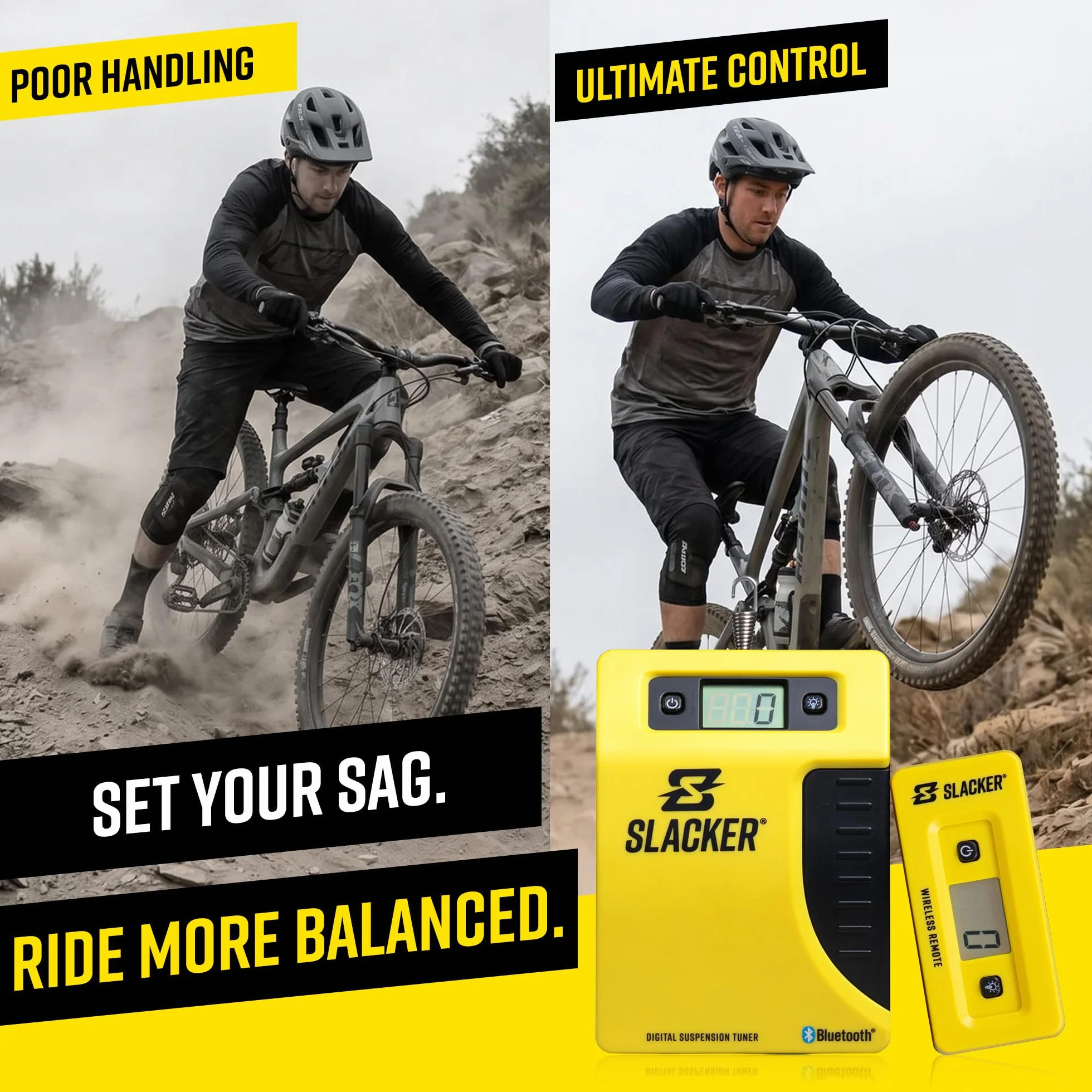 Slacker Mountain Bike Starter Kit di messa a punto sospensione