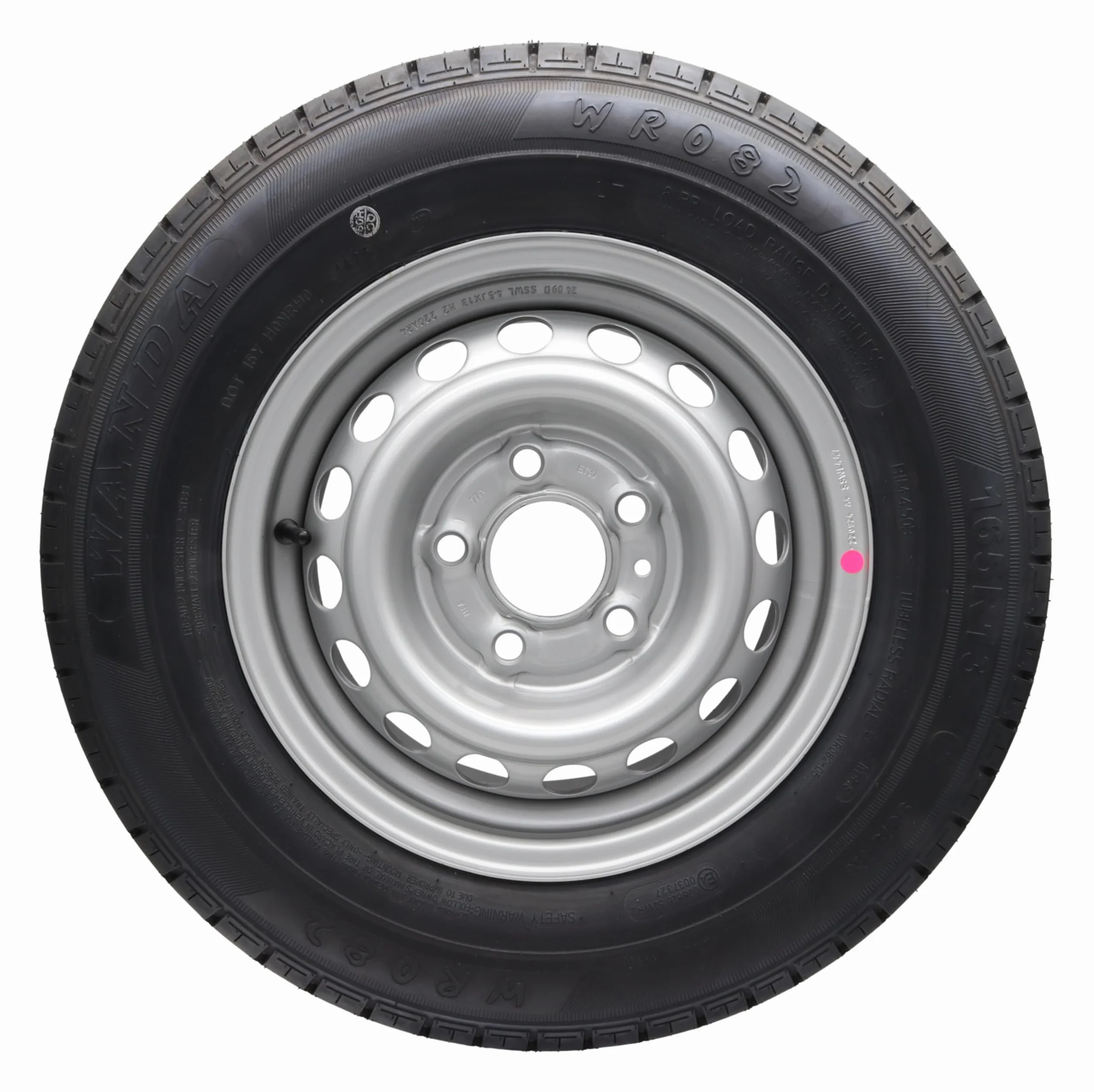 Ruota completa 165R13 C 96/94N 5x112 165 R 13 per rimorchi auto 4,5Jx13