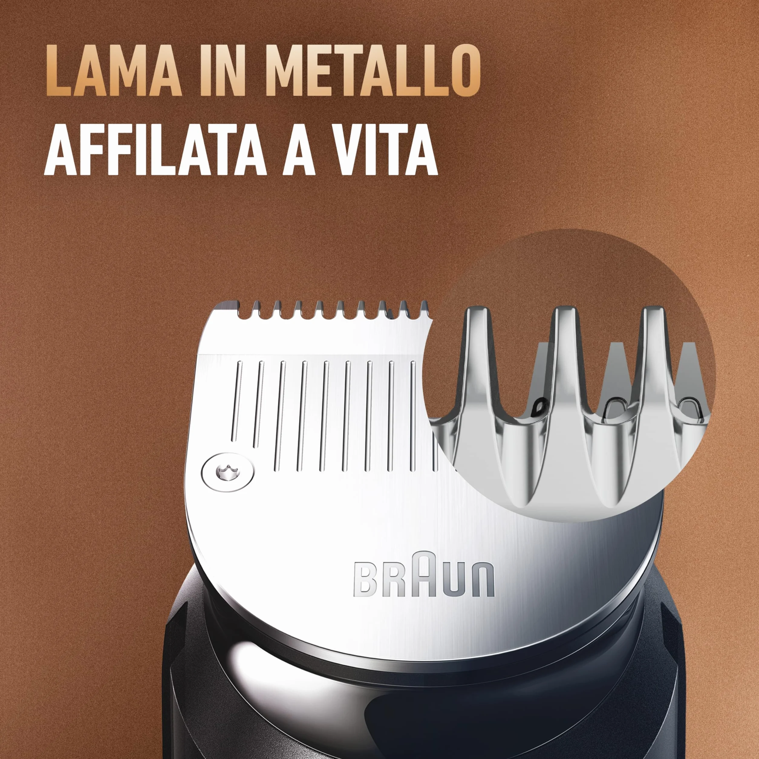 King C. Gillette Kit Regolabarba Uomo, Rasoio Barba Elettrico, 1 Testina, 3 Pettini Regolatori, 1 Spazzolina, 1 Caricatore
