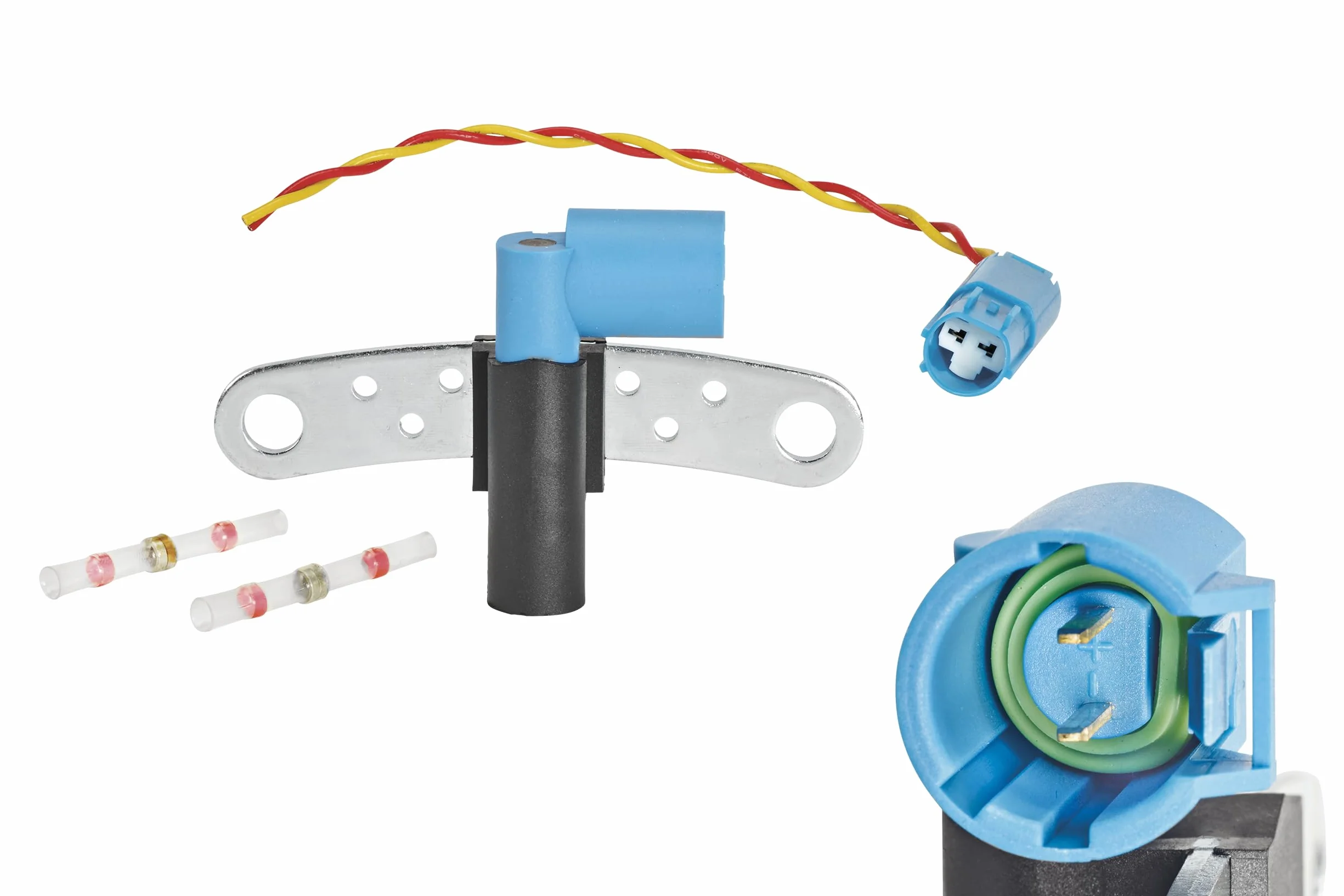 VALEO 254016 Generatore di impulsi Albero a gomiti Numero di pin: 2 Tipo di spina: ROUND Con cavo: YES Lunghezza sonda [mm]: 22 Tecnologia del sensore: INDUCTIVE