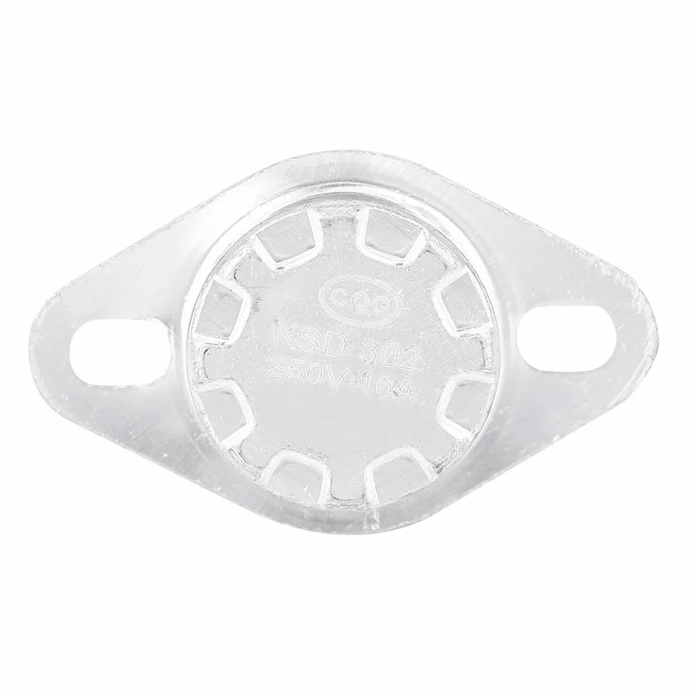 KSD302 Interruttore Termico Normalmente Chiuso 80°C 250V 16A per Sistemi Riscaldamento Sicurezza