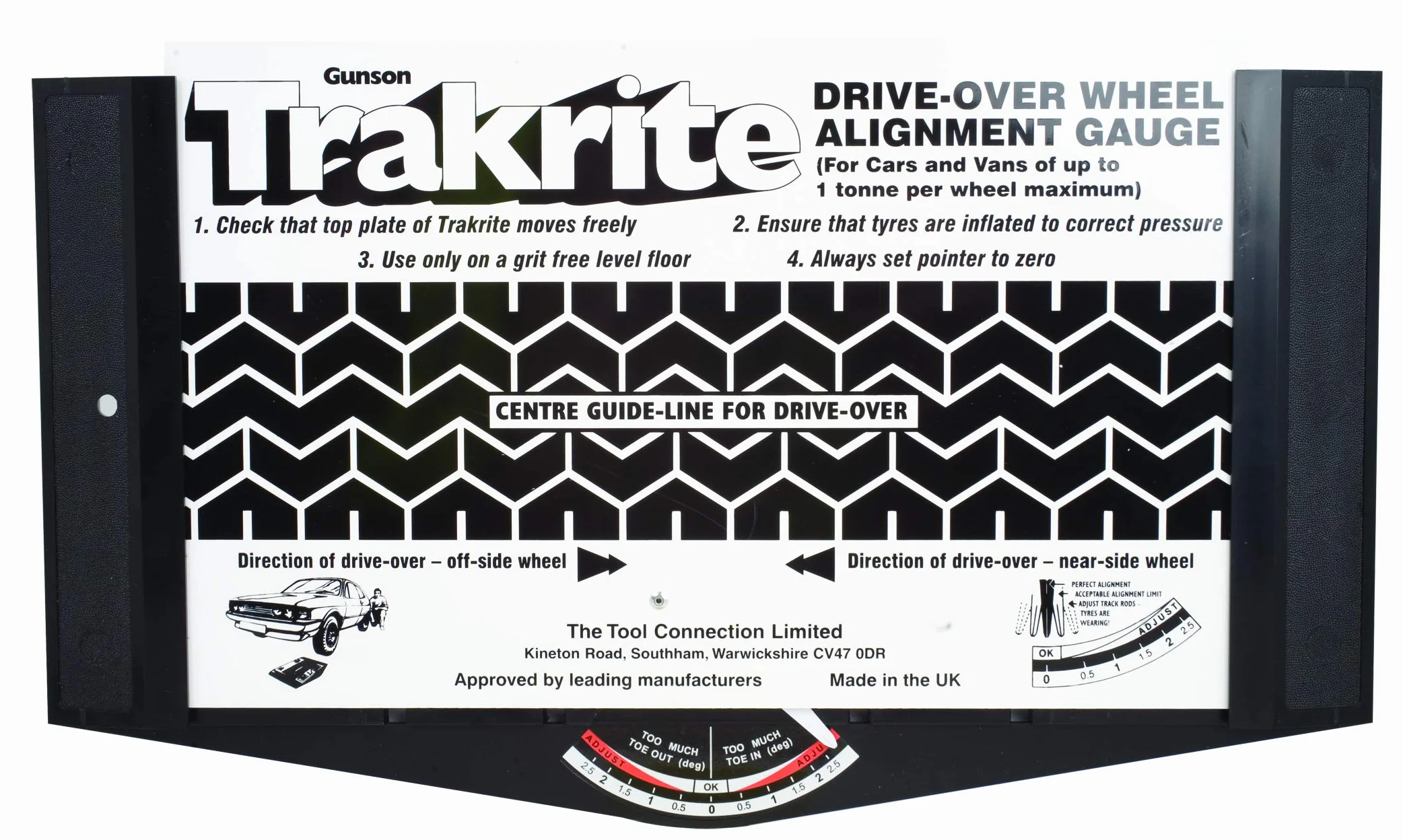 Gunson G4008 Trakrite Wheel Alignment Gauge