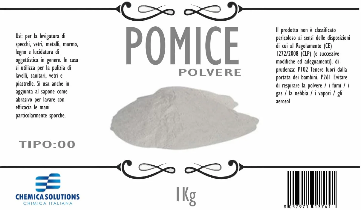 Pomice in Polvere tipo 00, 1 kg