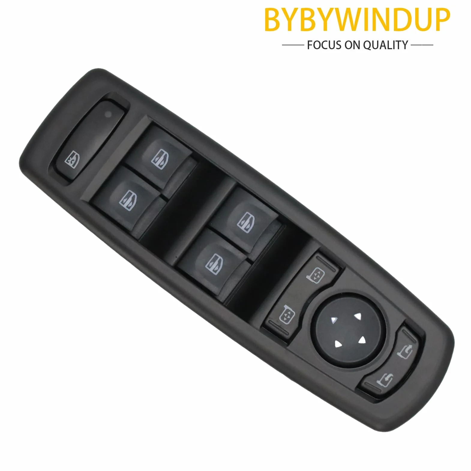 Interruttore alzacristalli elettrici compatibile con Renault Megane Laguna 2008-2016 Sostituzione per 254000015R 809610006R