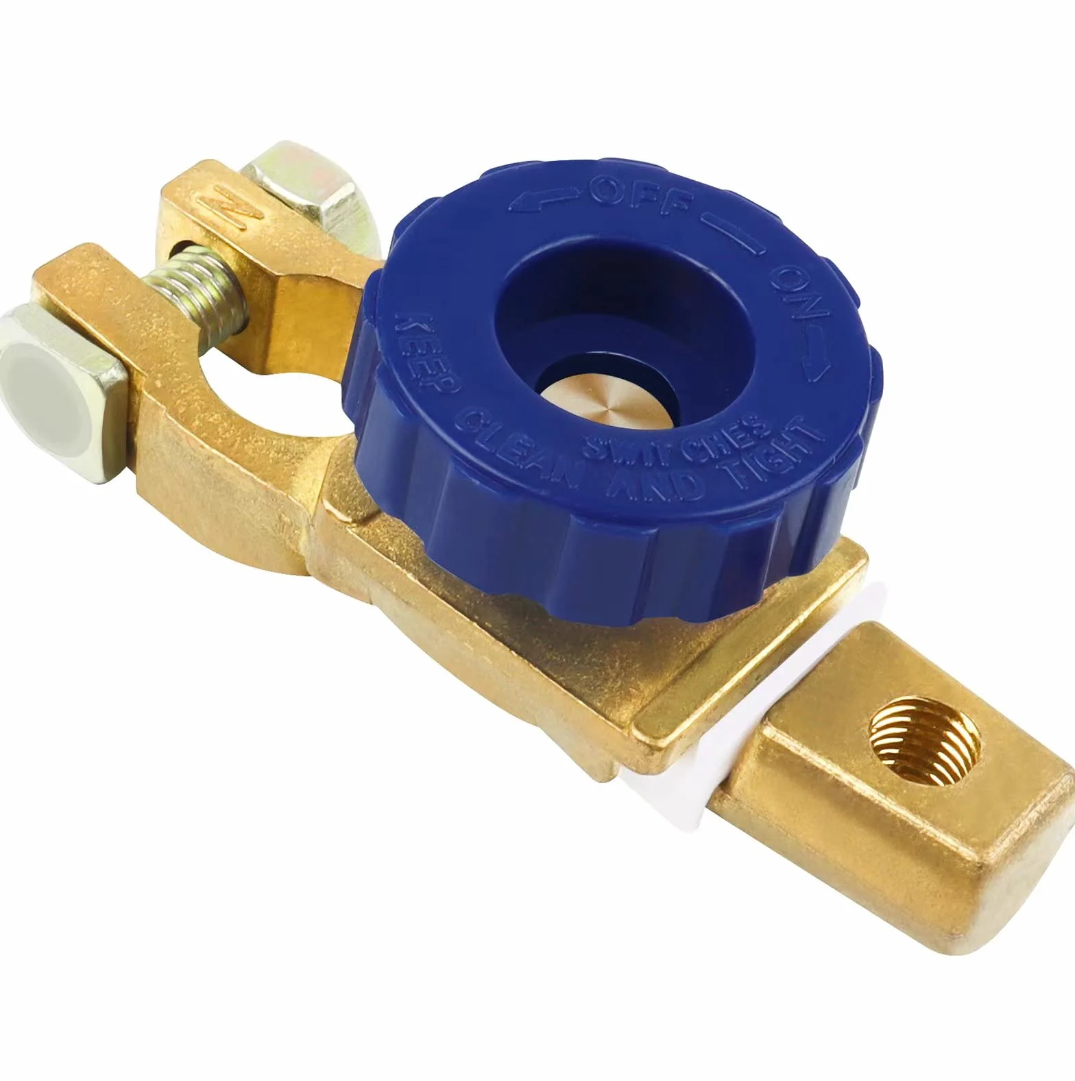 Bolatus Interruttore di separazione della batteria, 12 V/24 V, interruttore principale della batteria, interruttore della batteria, interruttore principale per auto, camion, barca, veicoli