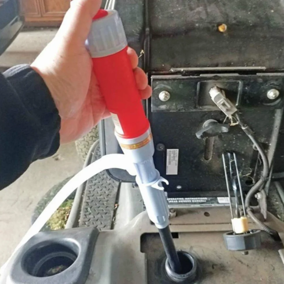 Pompa per liquidi elettrica, a Batteria, Pompa Automatica di aspirazione dell'olio, Pompa dell'Acqua, Pompa per sifoni Portatile all'Aria Aperta, Pompa di aspirazione