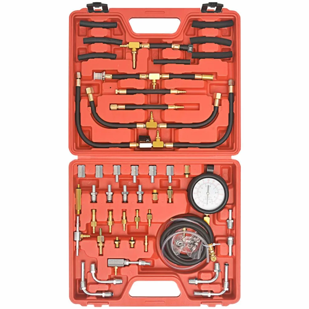 vidaXL Tester della Pressione di Iniezione del Carburante Kit Compressione
