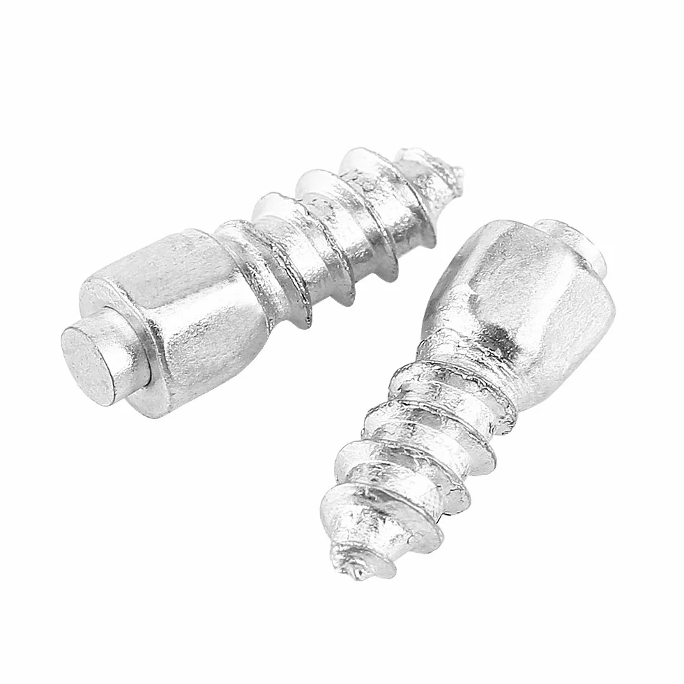 Yosoo Health Gear 100PCS Borchie per Pneumatici, Borchie Antiscivol per Pneumatici per Viti Neve per Ruote Neve Chiodi Cerchioni per Pneumatici Neve, Perni per Pneumatici Camion di Auto Moto SUV ATV