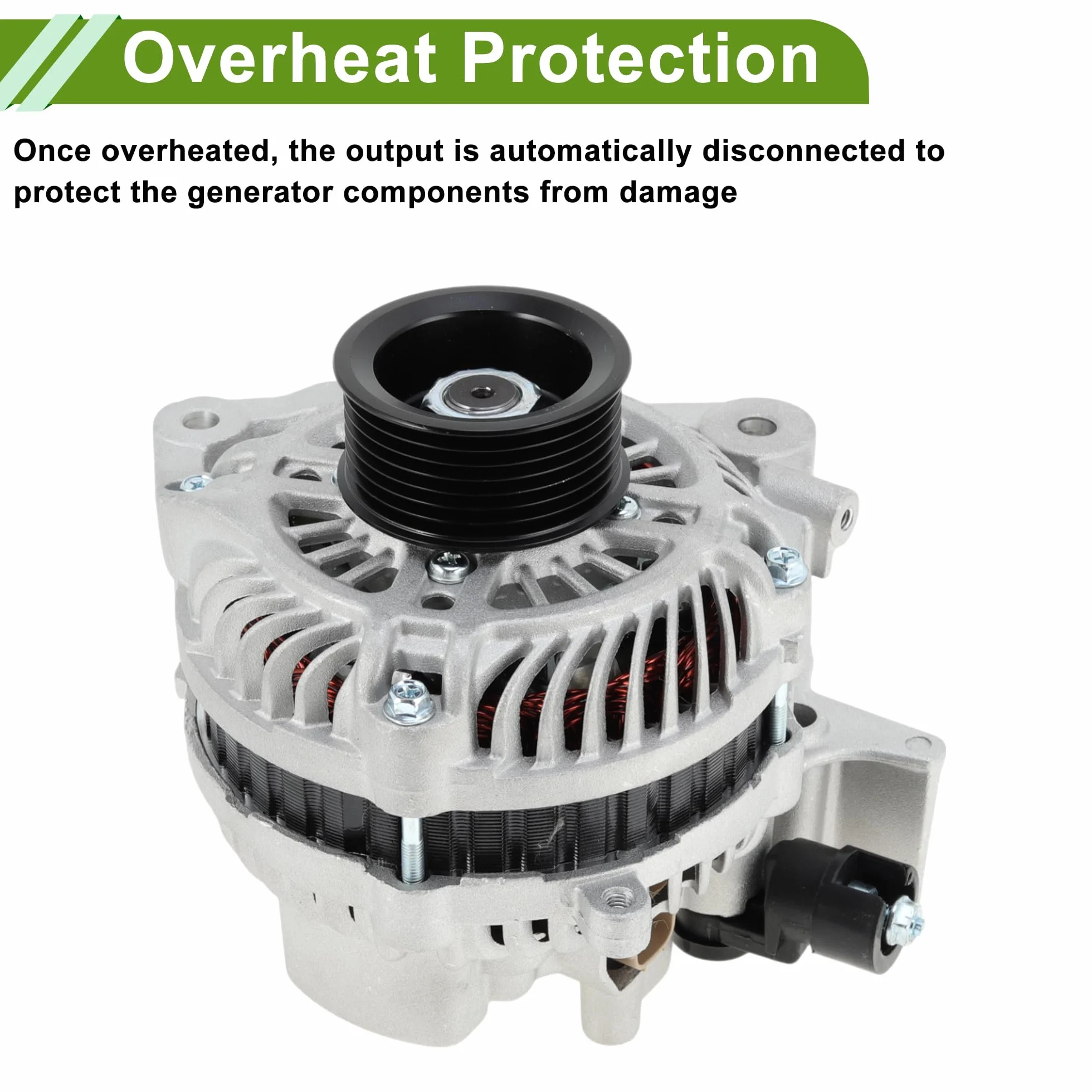 Alternator 160A 12V Honda Civic L4 1.8L 2006-2011
