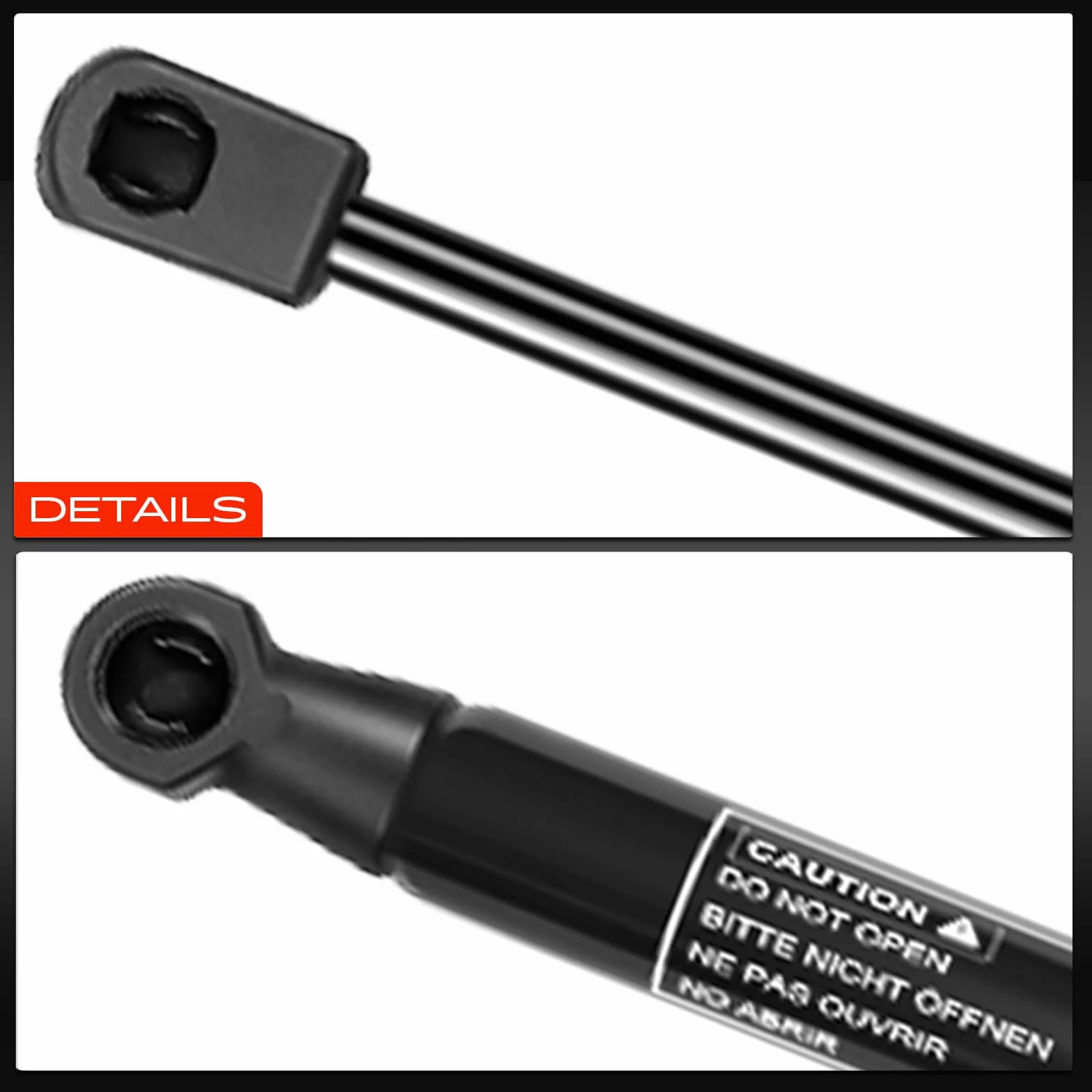 Frankberg 2x Molle a gas Portellone posteriore Compatibile con Multipla 186 MPV Van 1999-2010 207 SW WK Station Wagon 2007-2014 Replace# 46514867