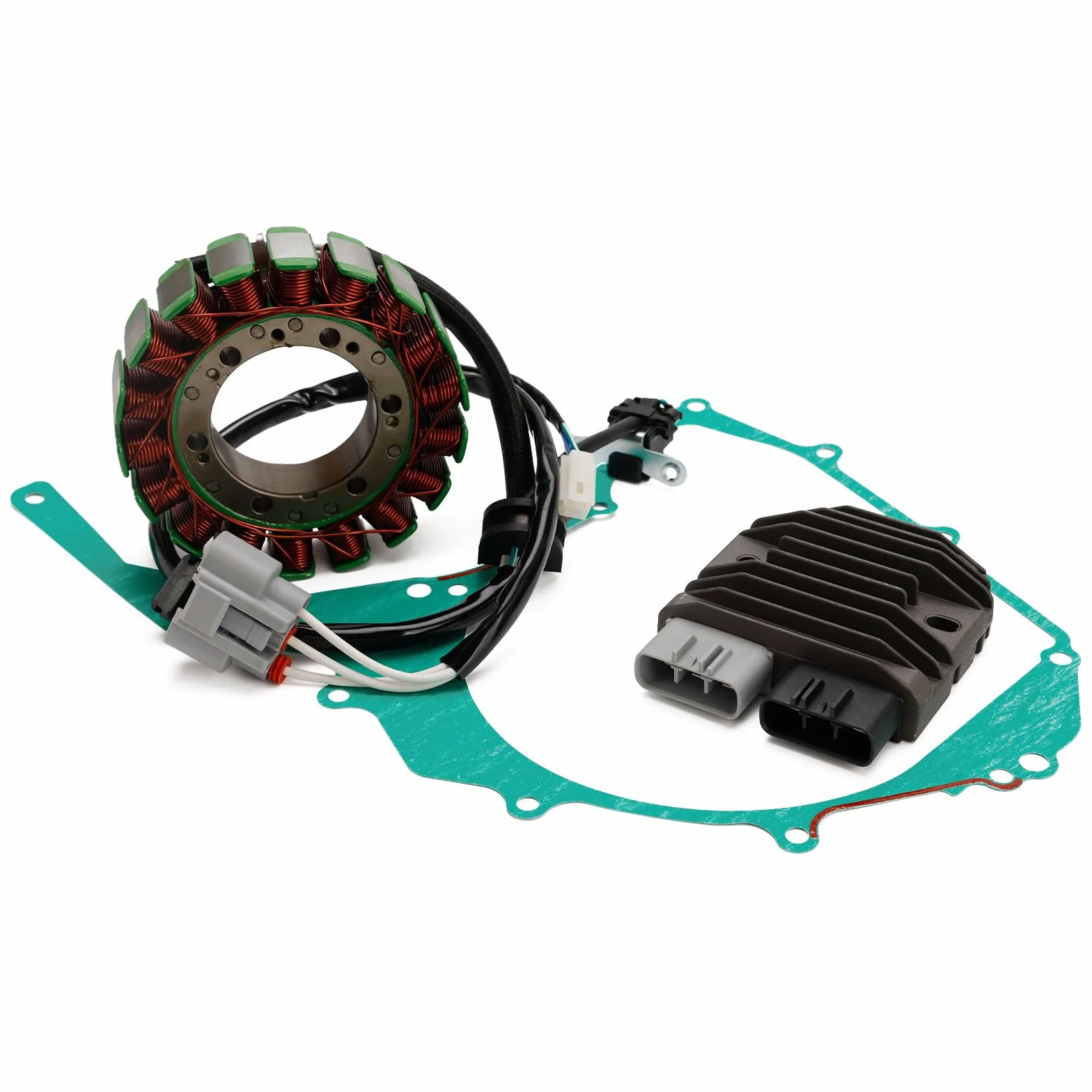 Magneto Stator+Voltage Rectifier+Gasket Fit for Yamaha TDM900 2002-2010