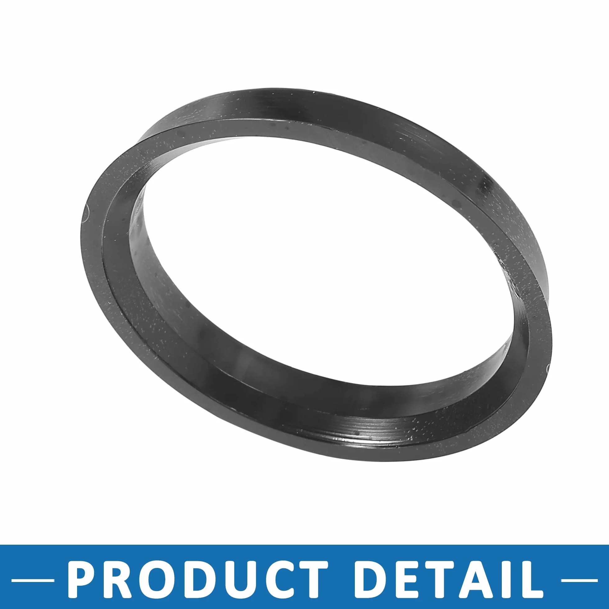 ABSOPRO Mozzo Centrale anellos 57,1 mm a 65,1 mm Plastica Nero Set di 4