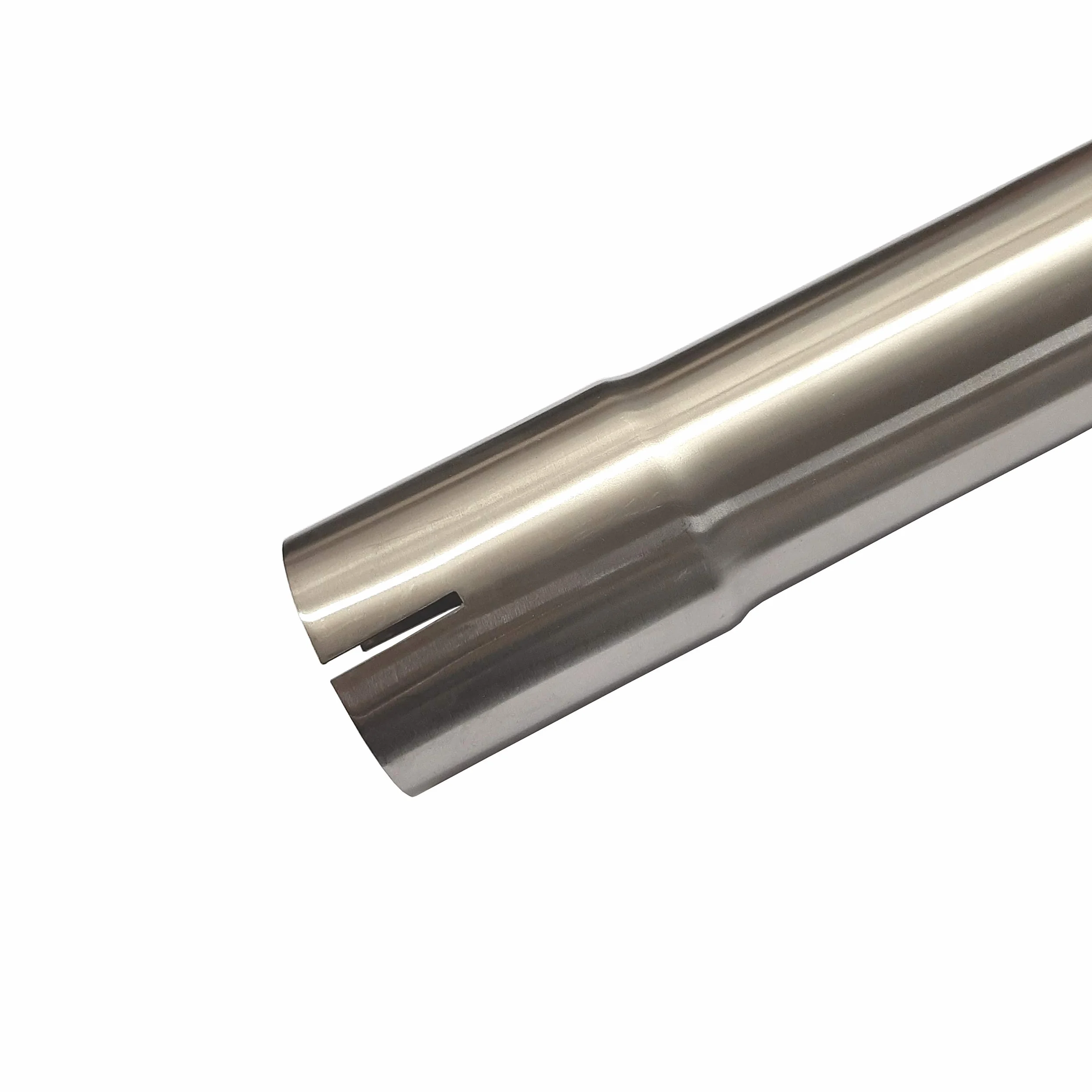 Tubo di scarico per trattore Ø51mm curvo - in acciaio inox, pezzo finale, resistente, robusto. Ricambio per impianto di scarico del trattore - Aderente e resistente alla corrosione