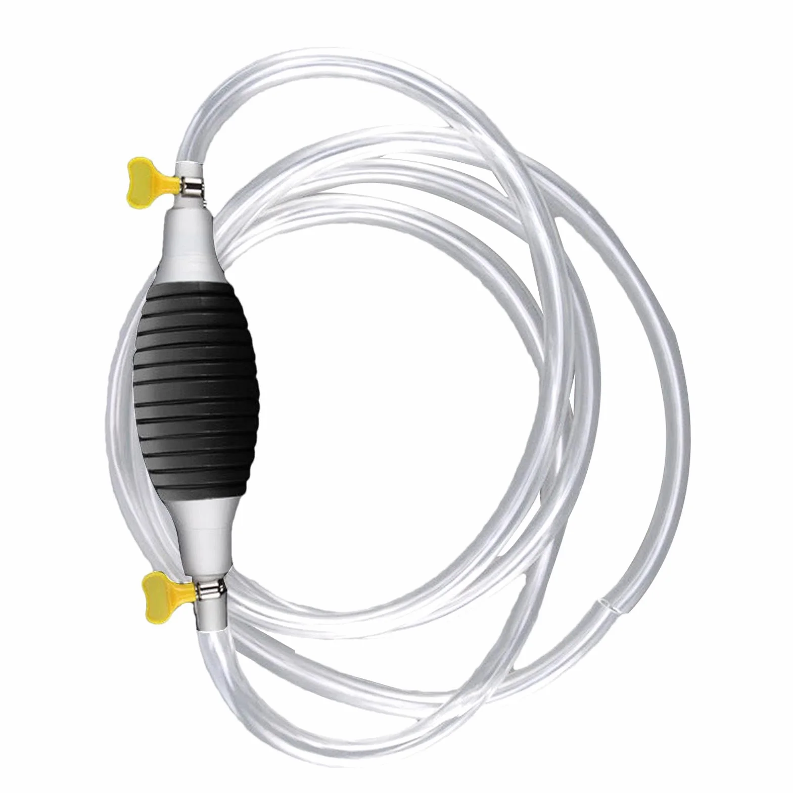 Pompa di aspirazione manuale per liquidi - Pompa manuale a ventosa per liquidi, design portatile con tubo a sifone | Attrezzatura da lavoro da giardino, irrigazione, compatibile con tosaerba, strument