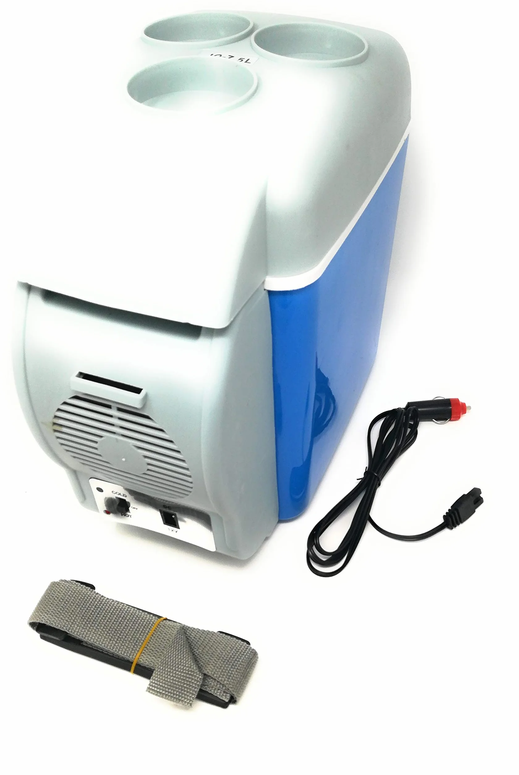 tempo di saldi Mini Frigo Portatile da Viaggio per Auto Camper 7,5 L Caldo Freddo con Cavo 12V.