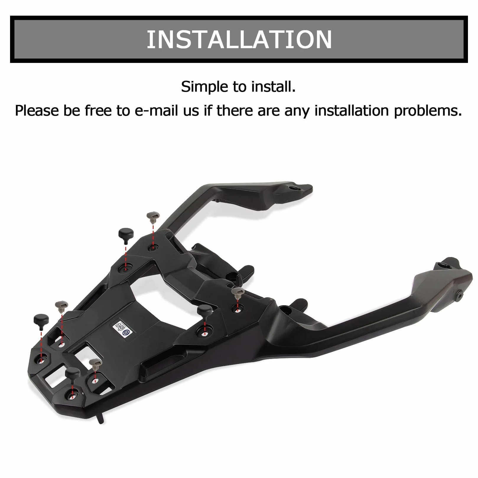 Portapacchi Posteriore Portabagagli PSLER Accessori Moto per X-ADV 750 Forza 750 2021 2022 2023 2024 2025
