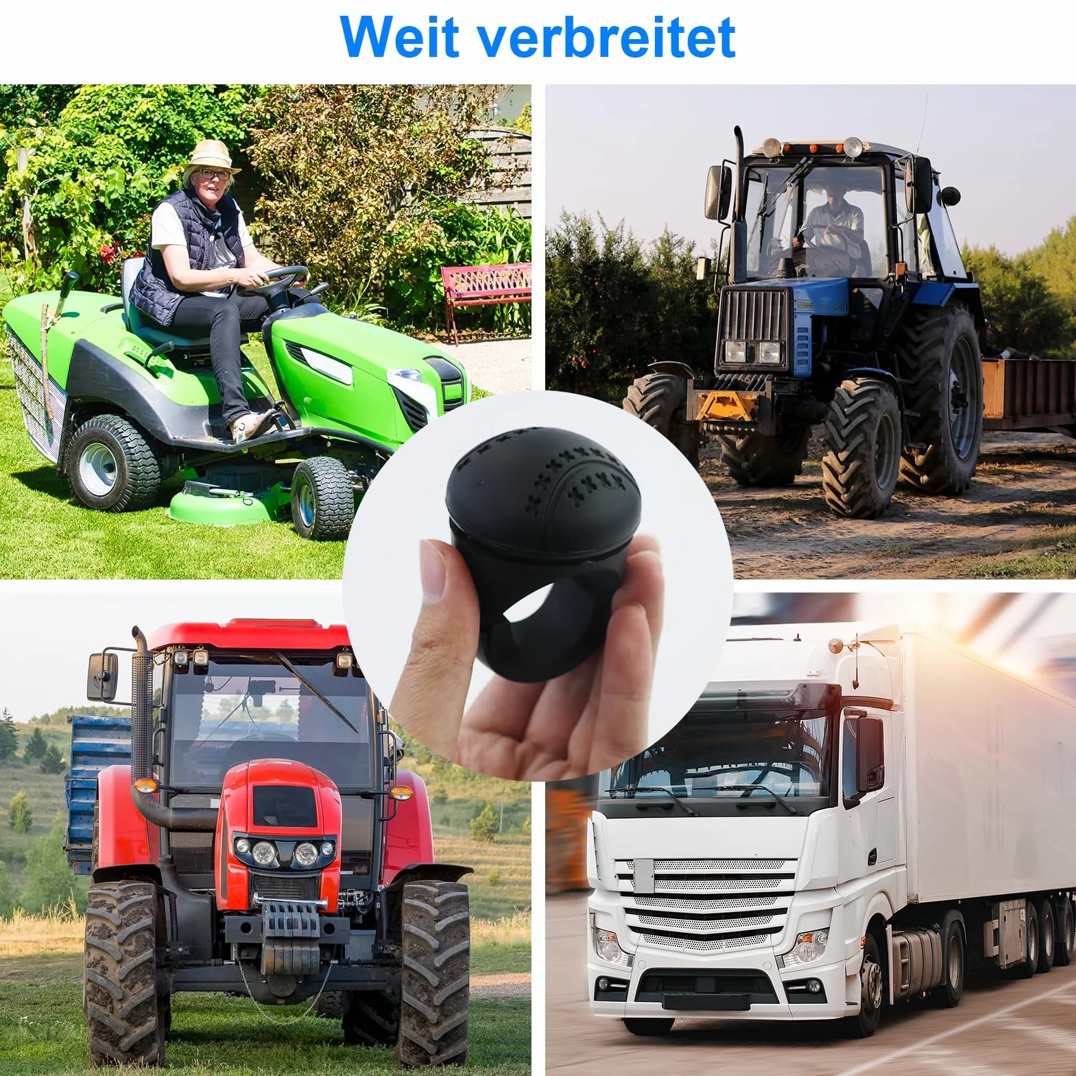 Pomello del volante universale per auto, camion, trattori