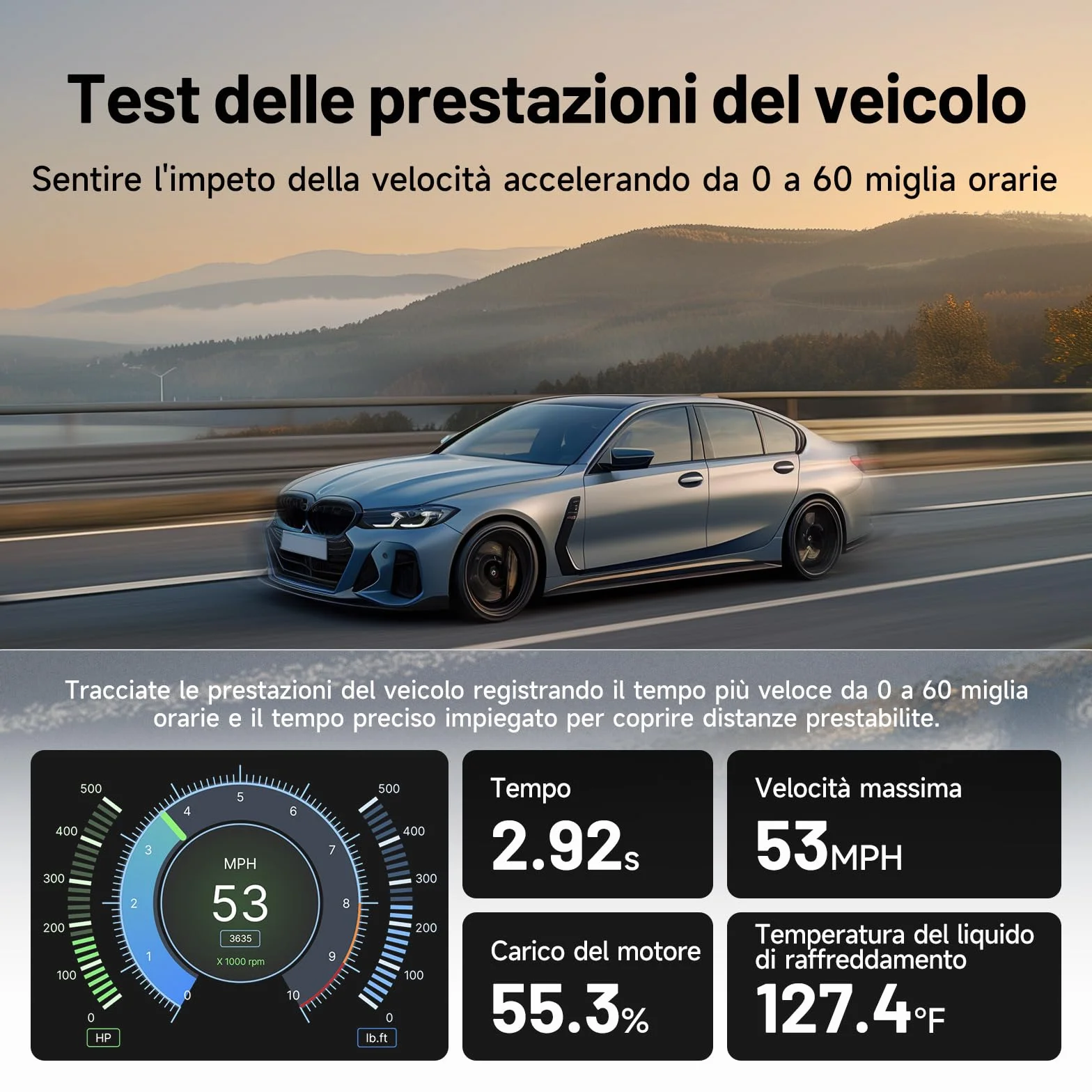 TOPDON CarPal-A OBD2 Diagnosi Auto Bluetooth Professionale Italiano, 6 Servizi Reset, AutoVIN, Ispezione Motore