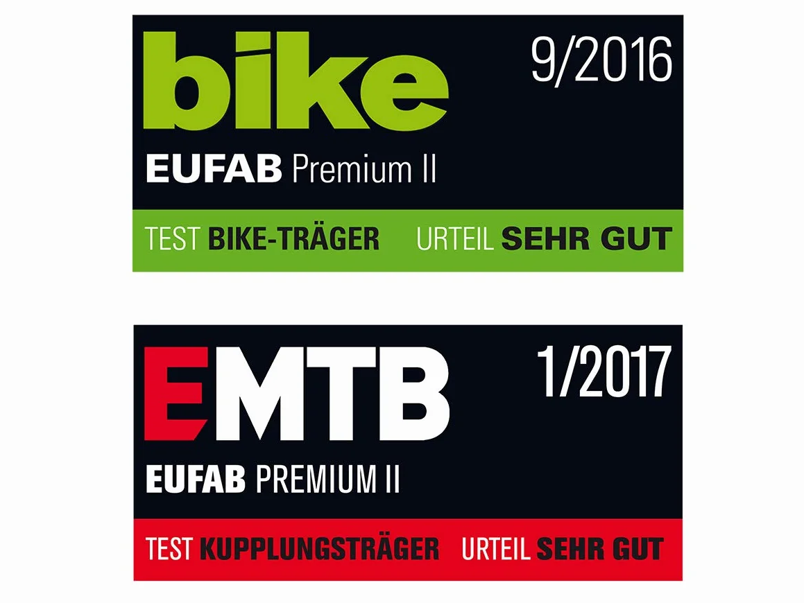 EUFAB 11521 Premium II - Portabici per portellone Baule